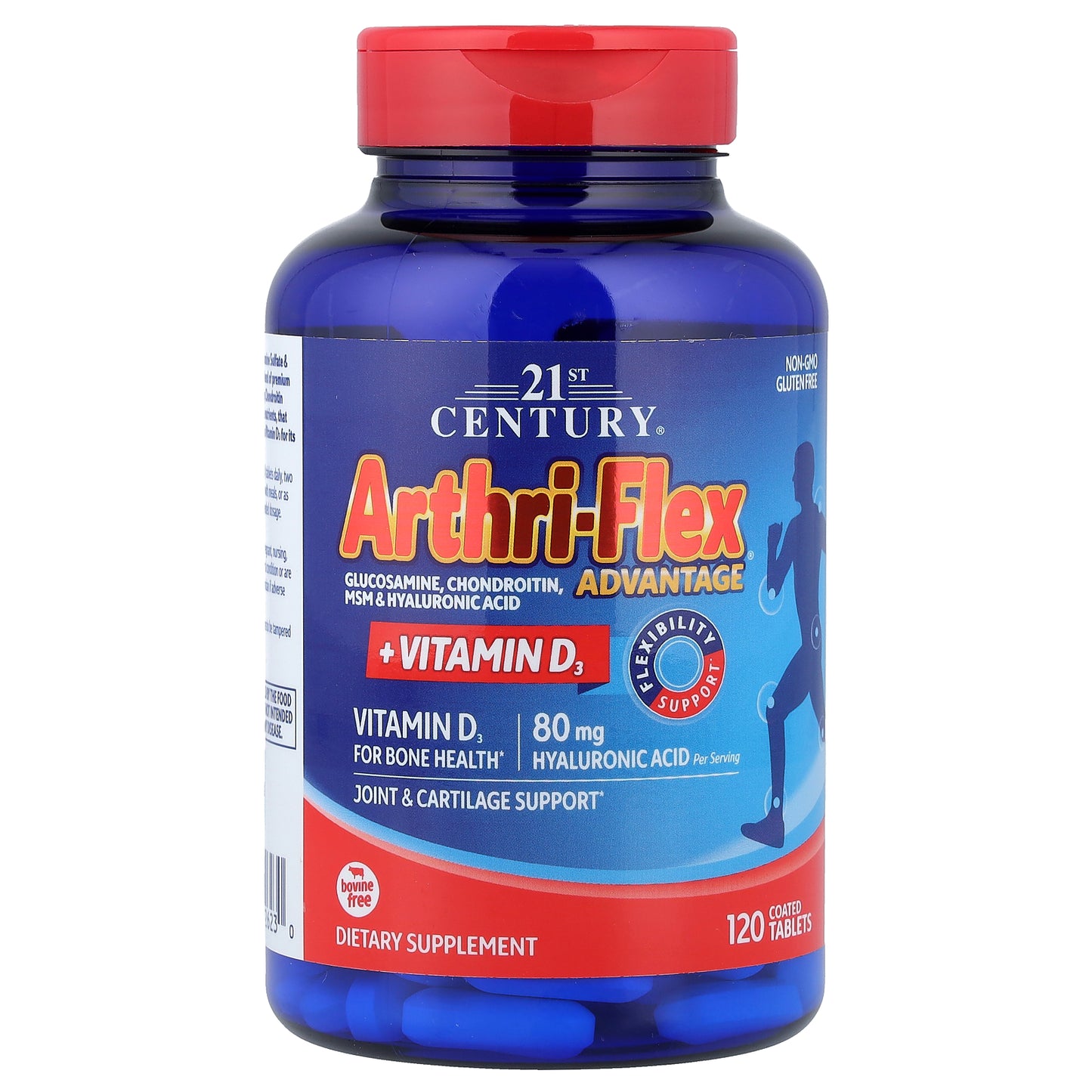 21st Century, Arthri-Flex Advantage® + Vitamin D3, 120 Coated Tablets
