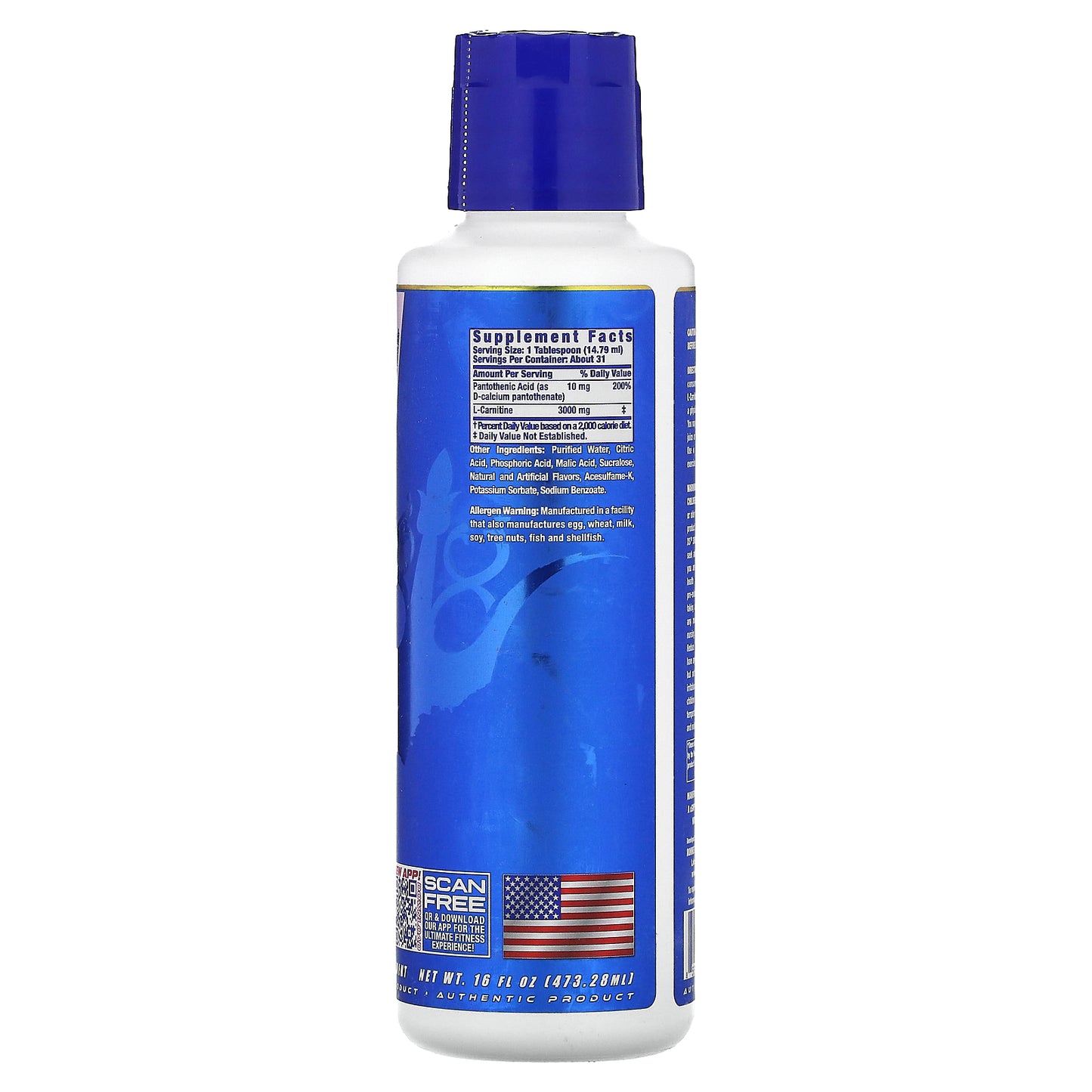 Ronnie Coleman, Vital Edition, L-Carnitine XS 3000, Pink Lemonade, 16 fl oz (473.28 ml)