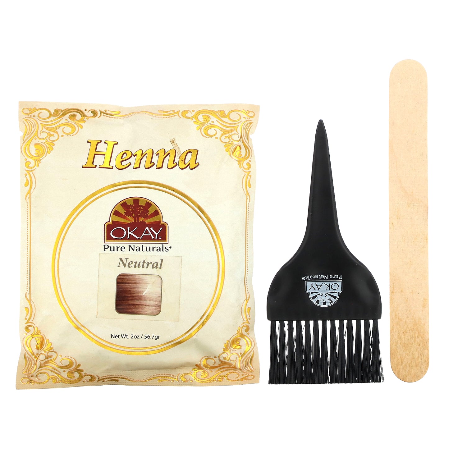 Okay Pure Naturals, Henna, Natural Hair Conditioner, Neutral, 2 oz (56.7 g)