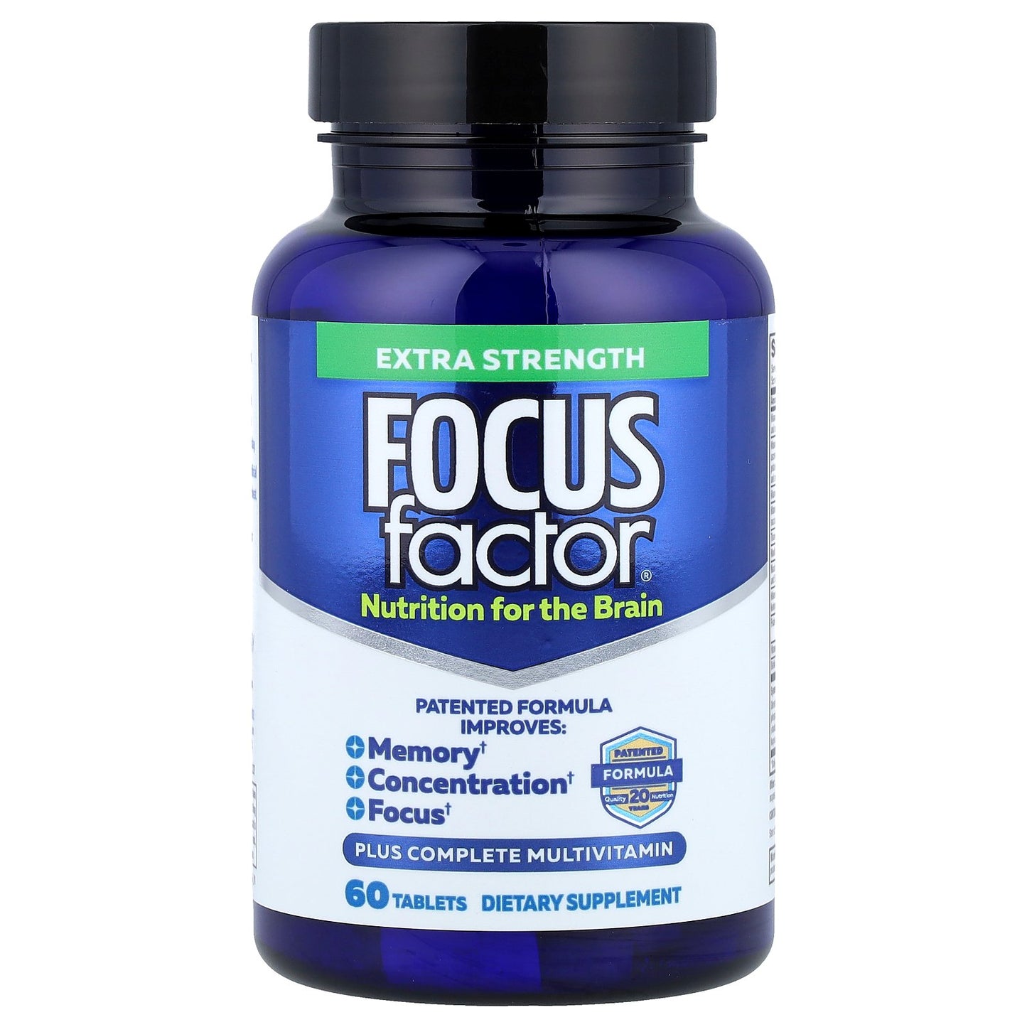 Focus Factor, Nutrition For The Brain, 60 Tablets