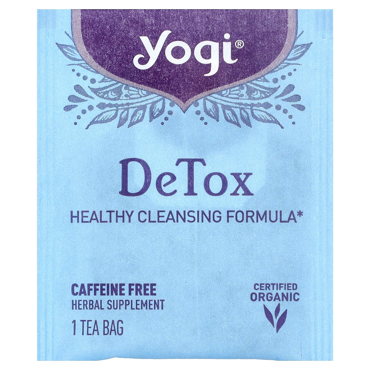 Yogi Tea, Detox, Caffeine Free, 16 Tea Bags, 1.02 oz (29 g)