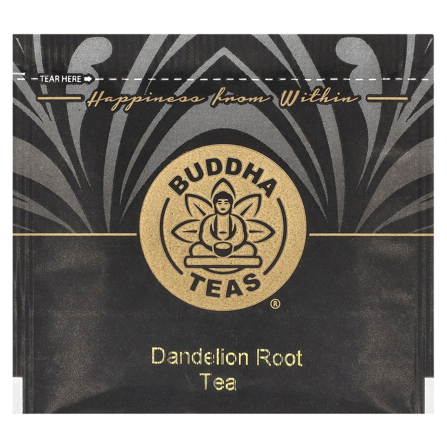 Buddha Teas, Organic Herbal Tea, Dandelion Root, Caffeine Free, 18 Tea Bags, 0.83 oz (24 g)