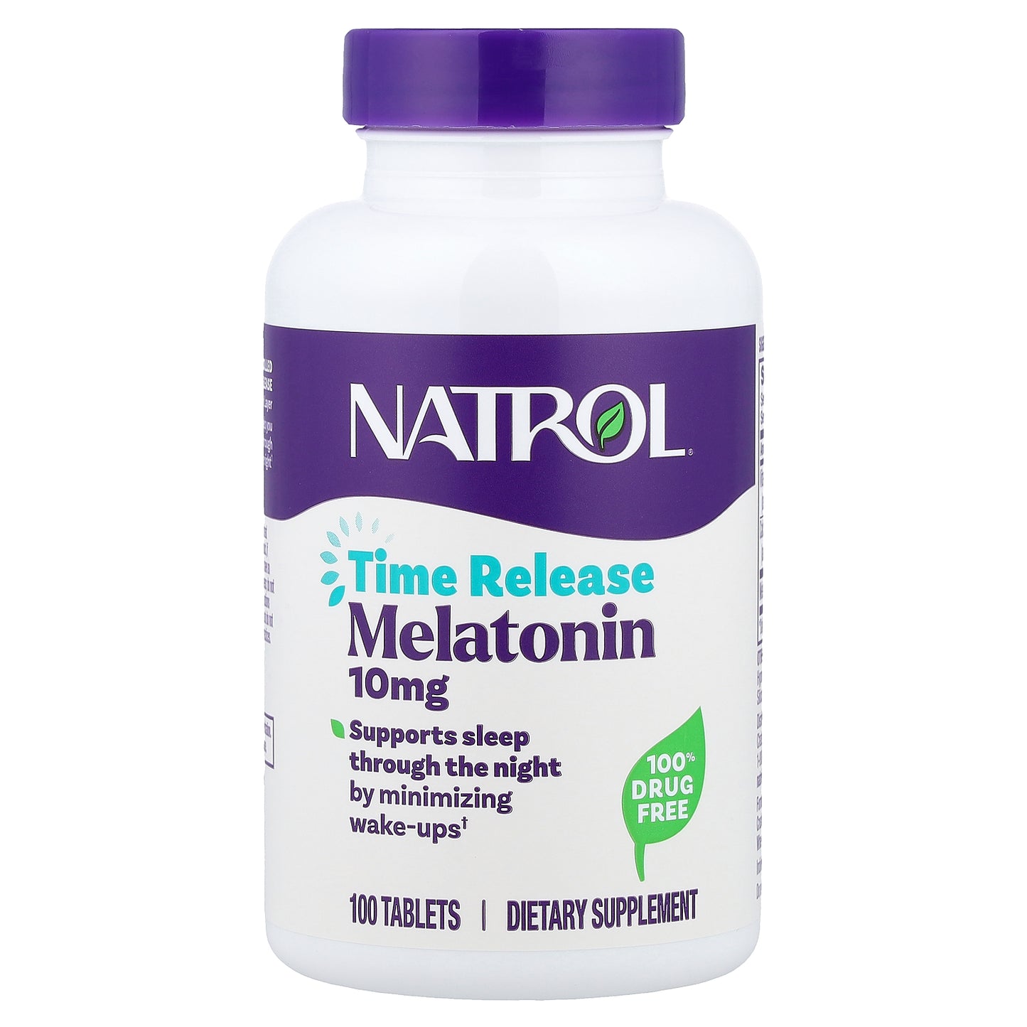 Natrol, Melatonin, Time Release, 10 mg, 100 Tablets
