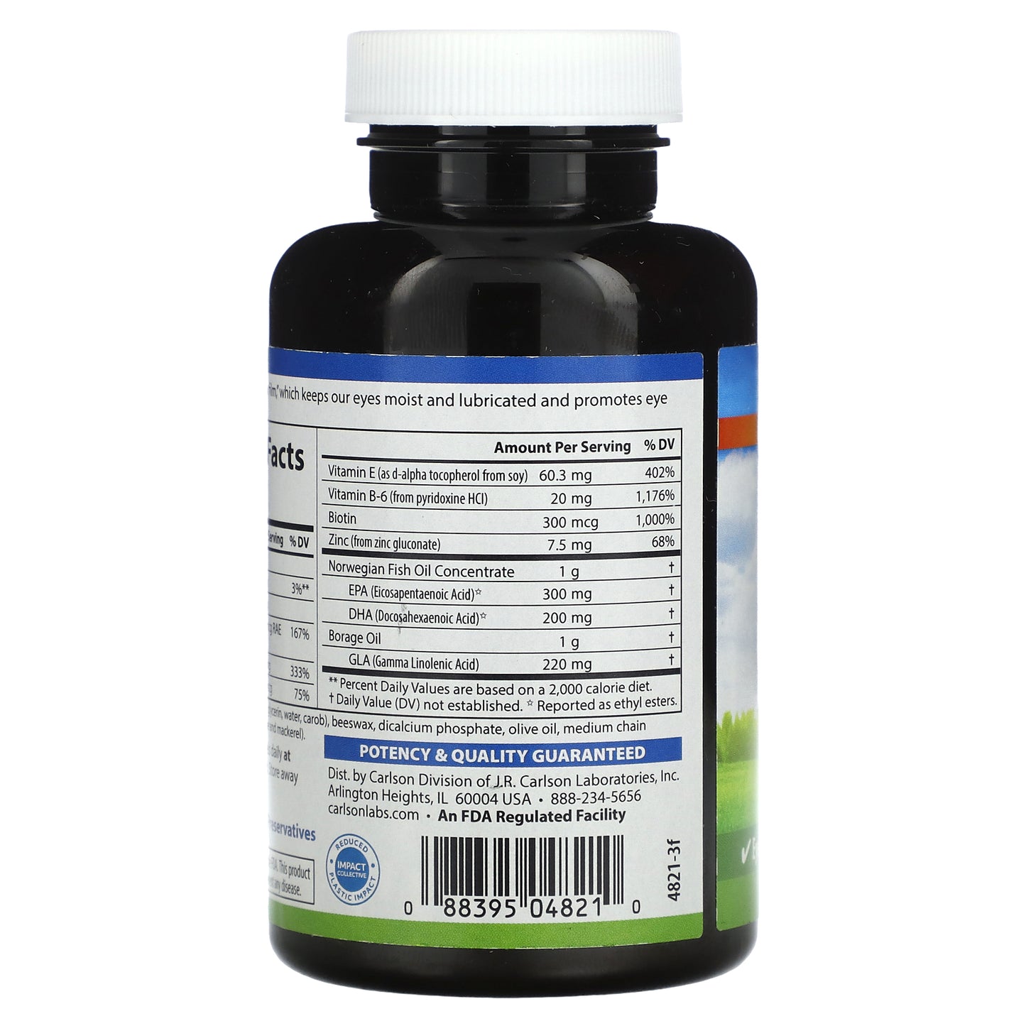 Carlson, Moistur-Eyes, 90 Soft Gels