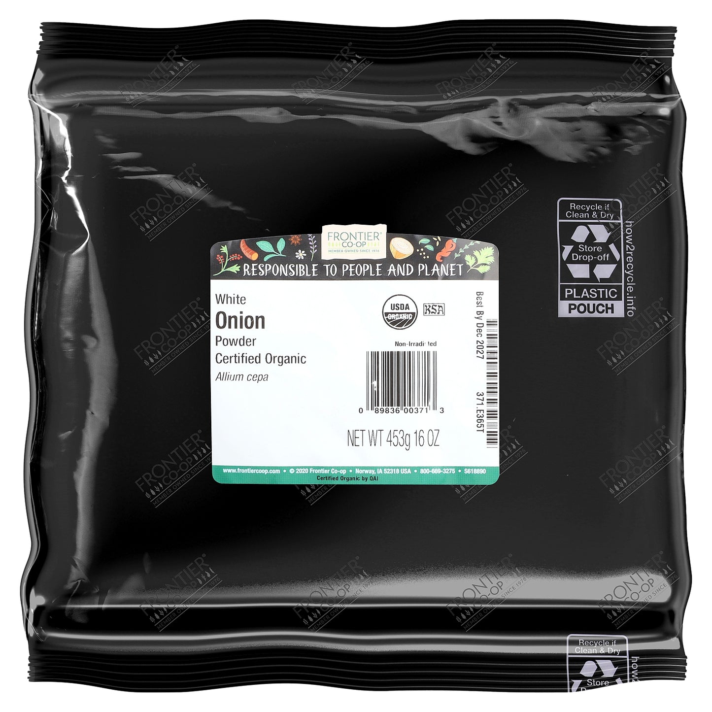 Frontier Co-op, White Onion Powder, 16 oz (453 g)