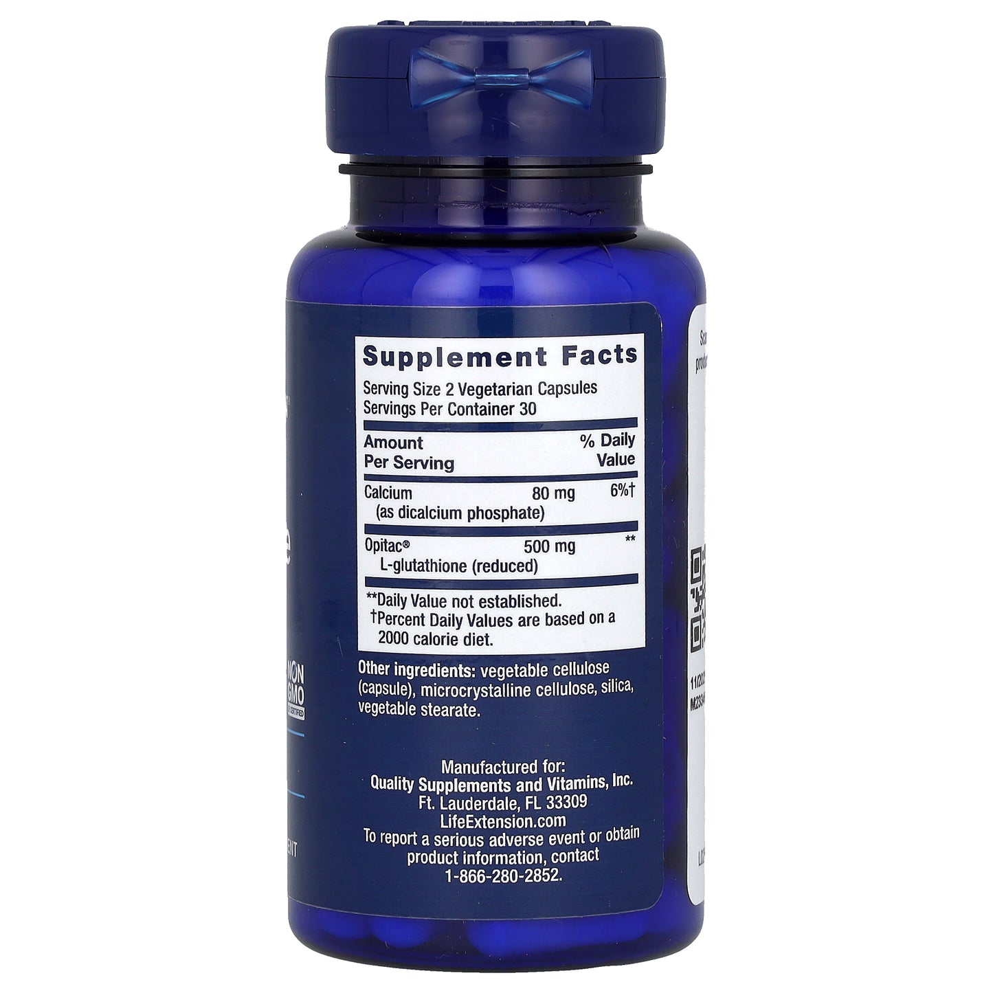 Life Extension, Glutathione, 60 Vegetarian Capsules