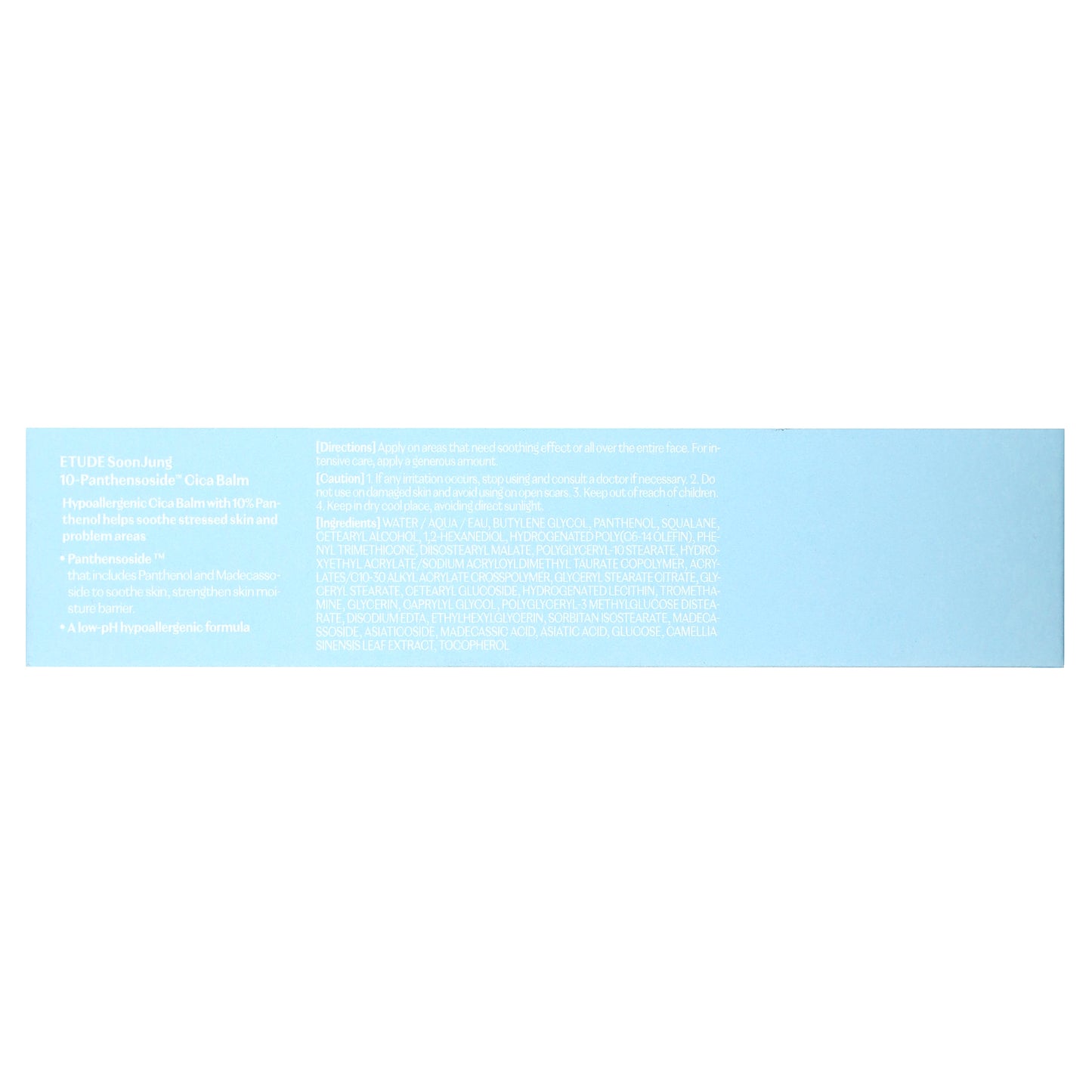ETUDE, SoonJung, 10-Panthensoside Cica Balm, 1.69 fl oz (50 ml)