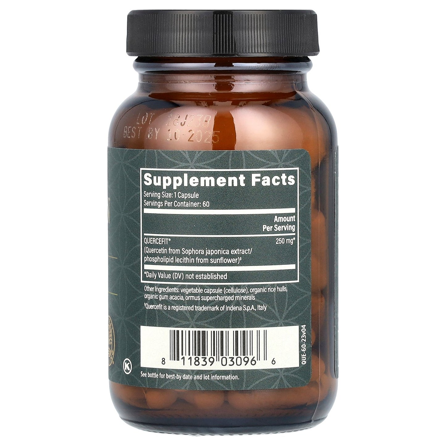 Global Healing, Plant-Based Quercetin, 60 Capsules (250 mg per Capsule)