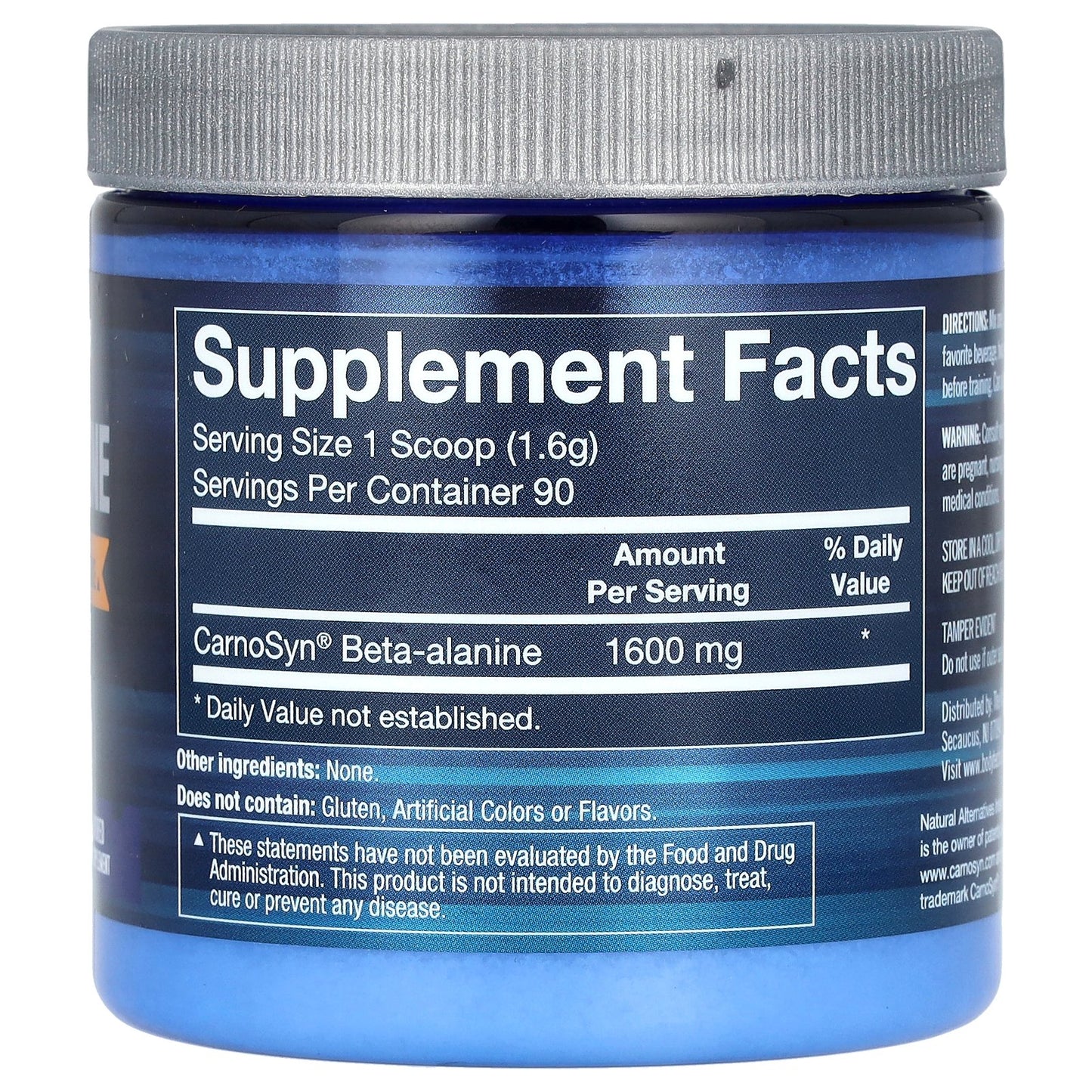 BodyTech, Beta-Alanine, Unflavored, 5.1 oz (144 g)