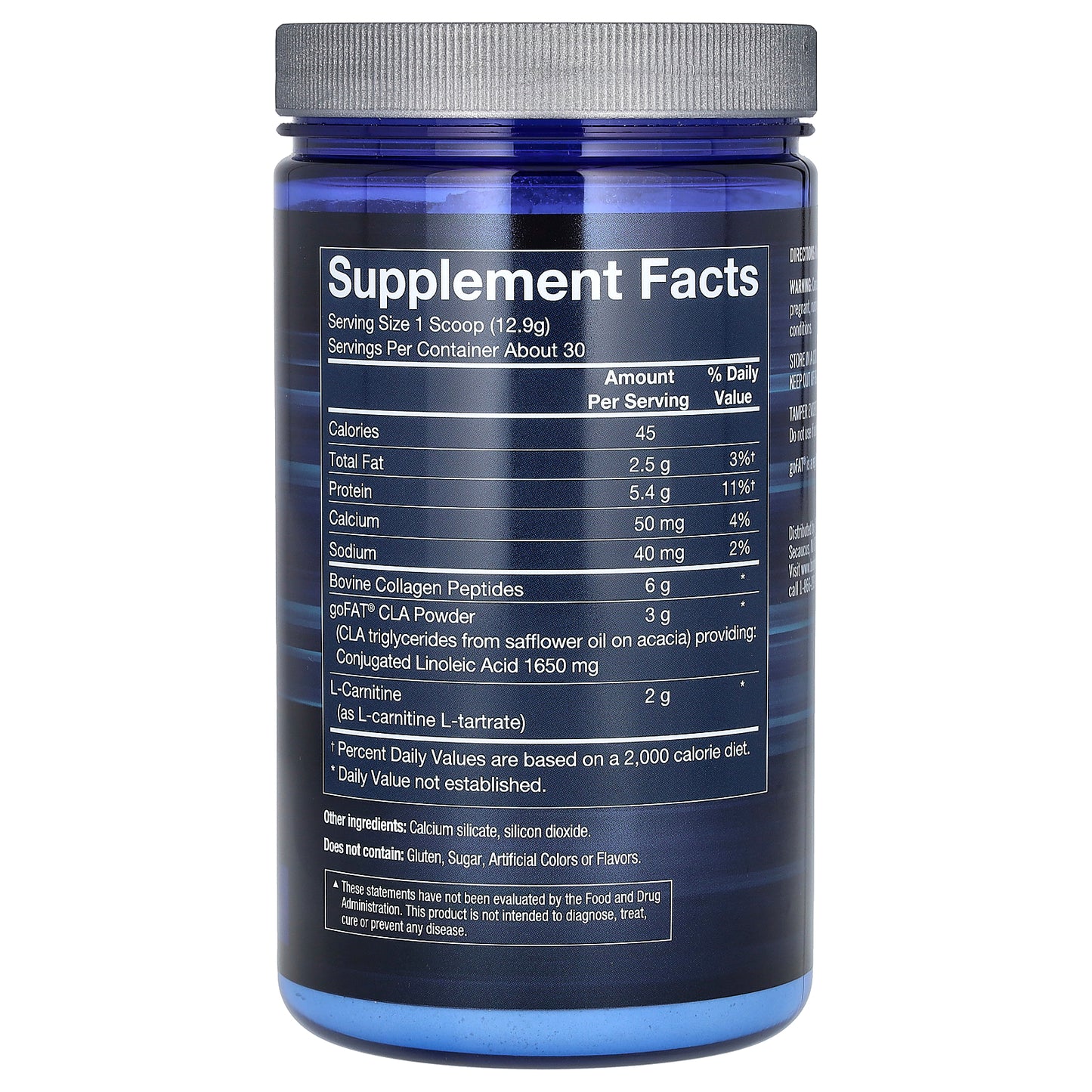 BodyTech, CLA Carnitine Collagen, Unflavored, 13.65 oz (387 g)