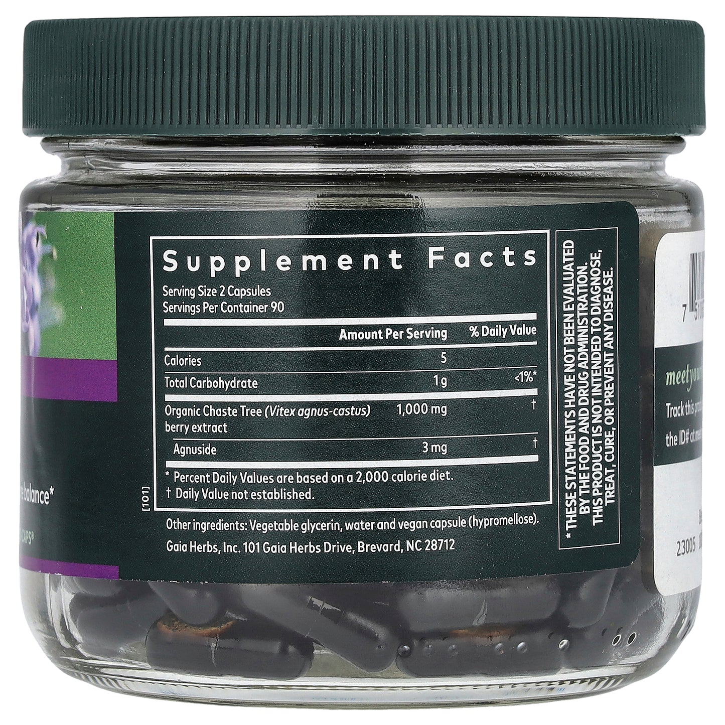 Gaia Herbs, Vitex Berry for Women, 180 Vegan Liquid Phyto-Caps