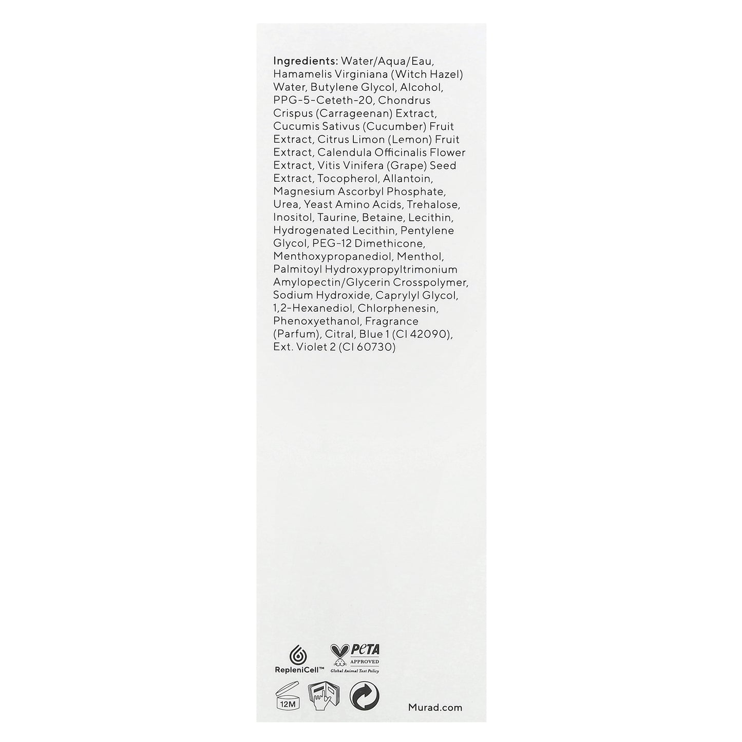 Murad, Acne Control, Clarifying Toner, 6 fl oz (180 ml)