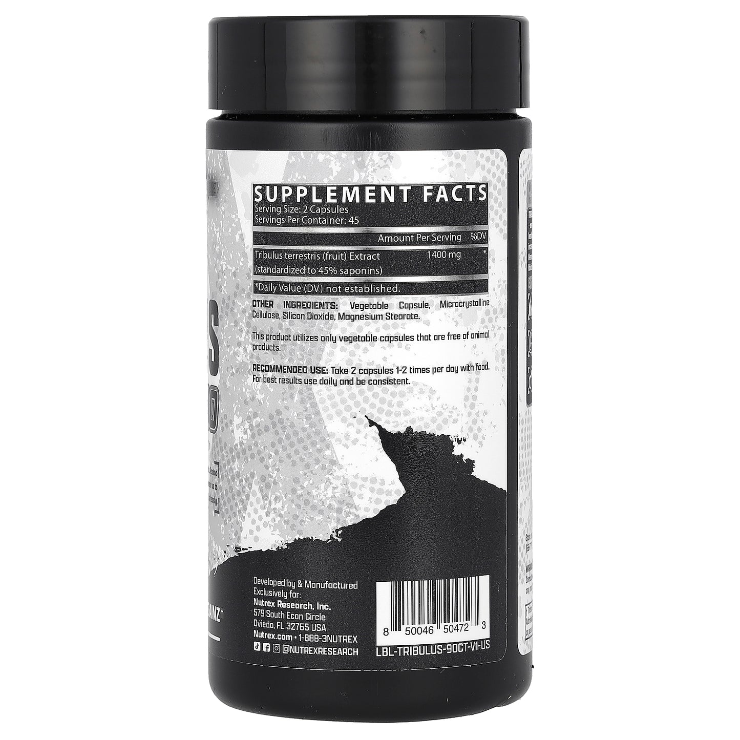 Nutrex Research, Tribulus 1400, 90 Capsules (700 mg per Capsule)