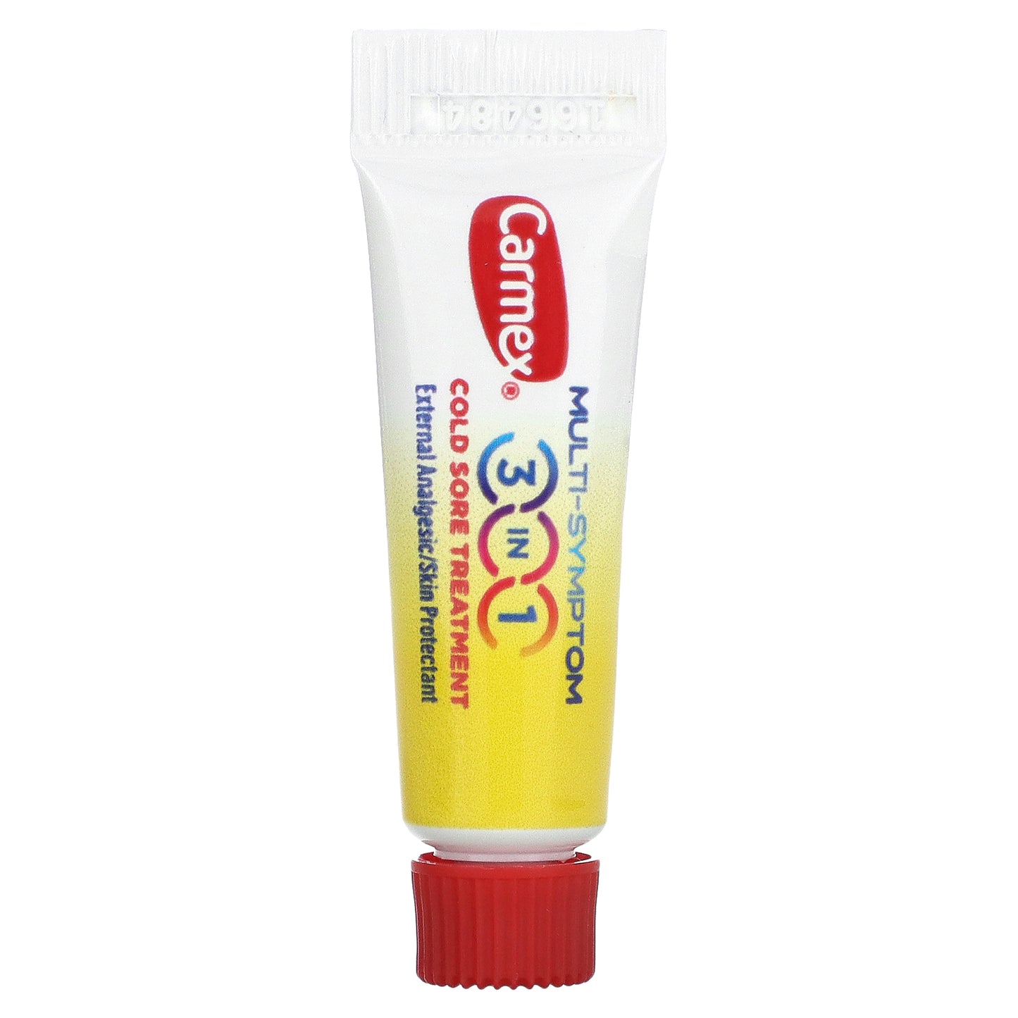 Carmex, Multi-Symptom, 3 In 1 Cold Sore Treatment, 0.07 oz (2 g)