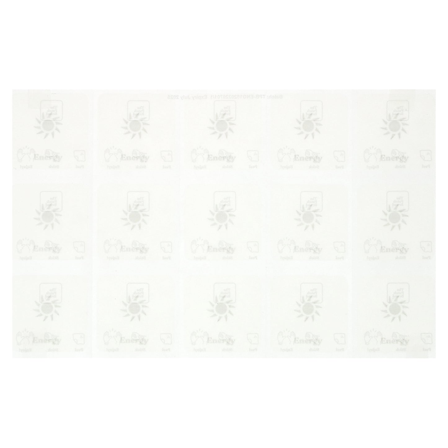 The Patch Brand, Energy Patch, 15 Clear Patches
