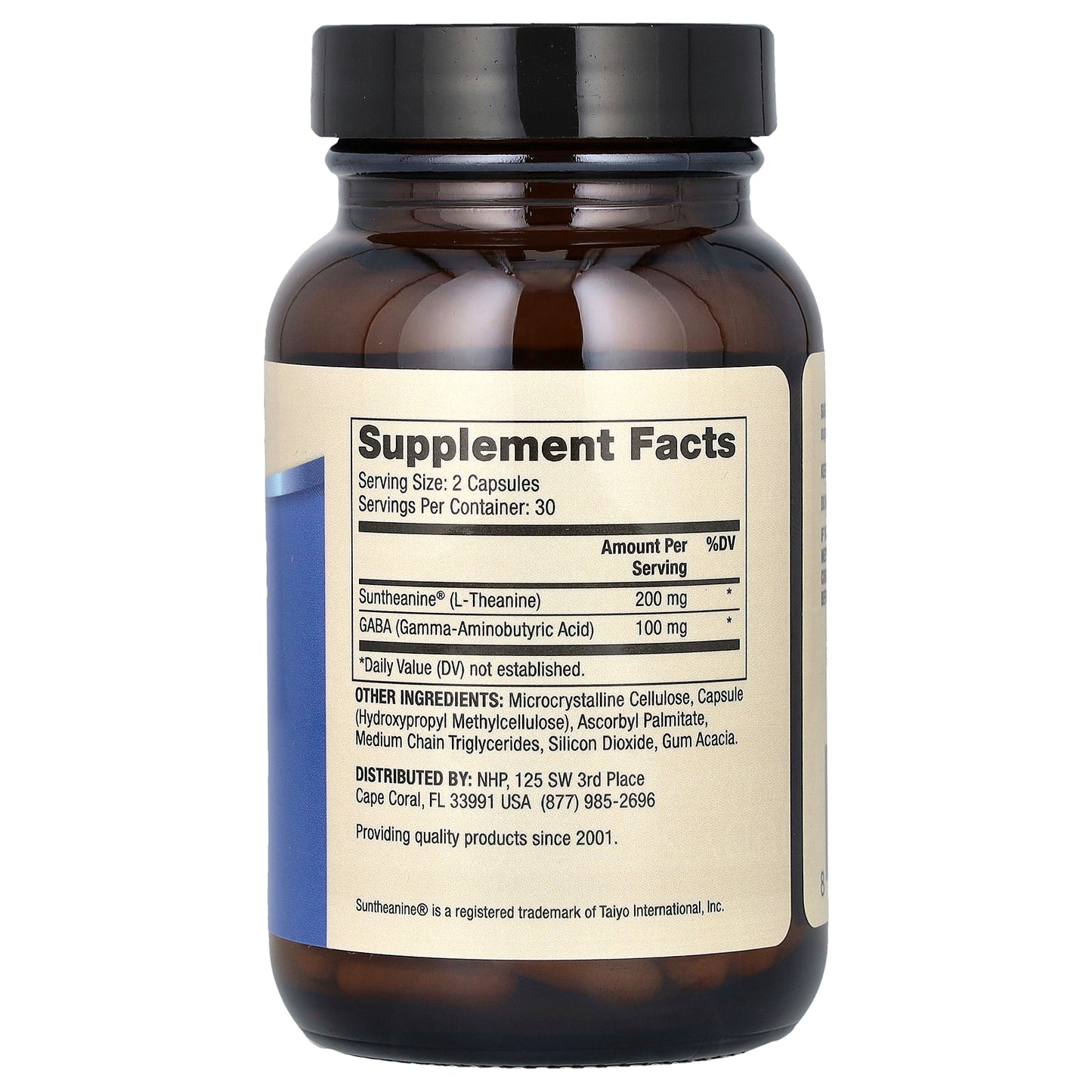 Dr. Mercola, L-Theanine Plus GABA, 60 Capsules