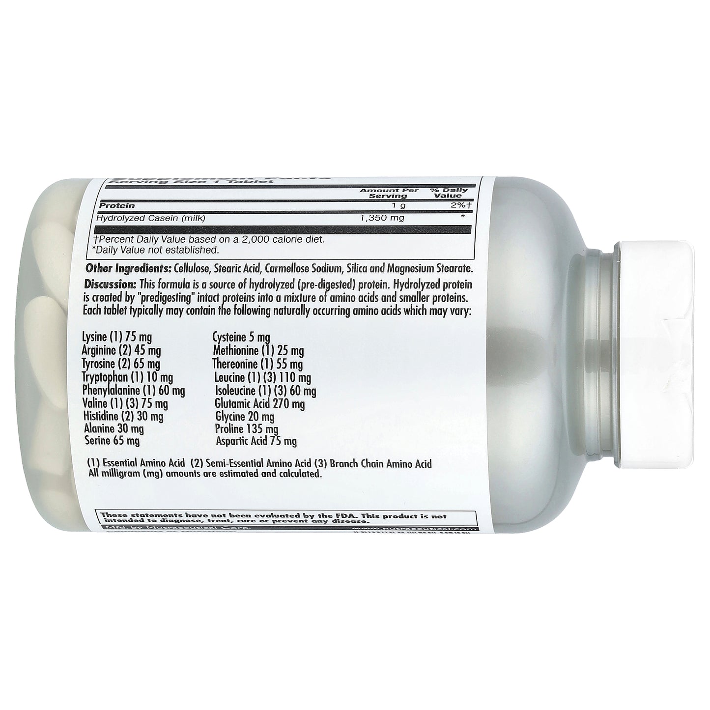 KAL, Amino Acid Complex 1000, 100 Tablets