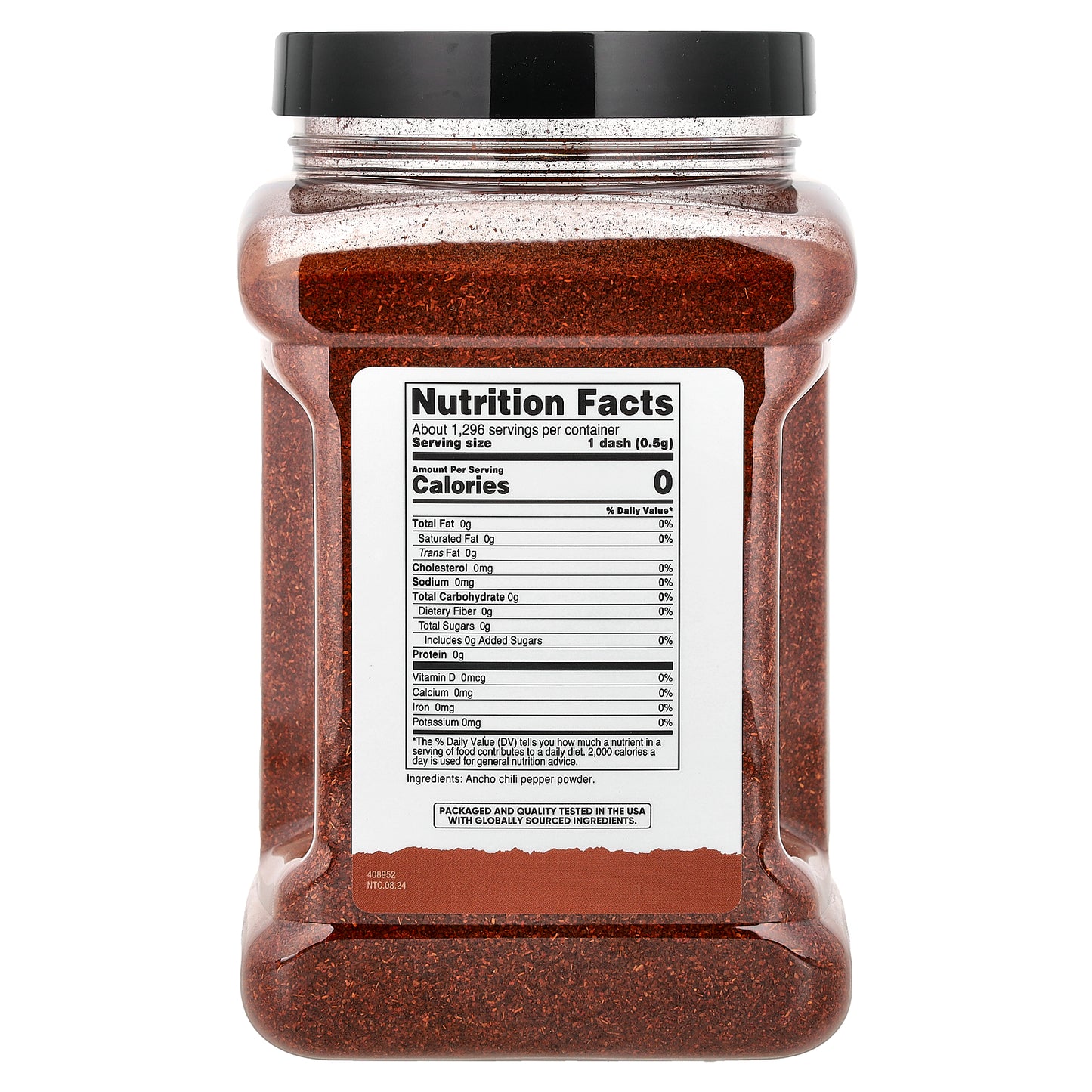 Nutricost, Pantry, Ancho Chili Pepper, 24.3 oz (680 g)