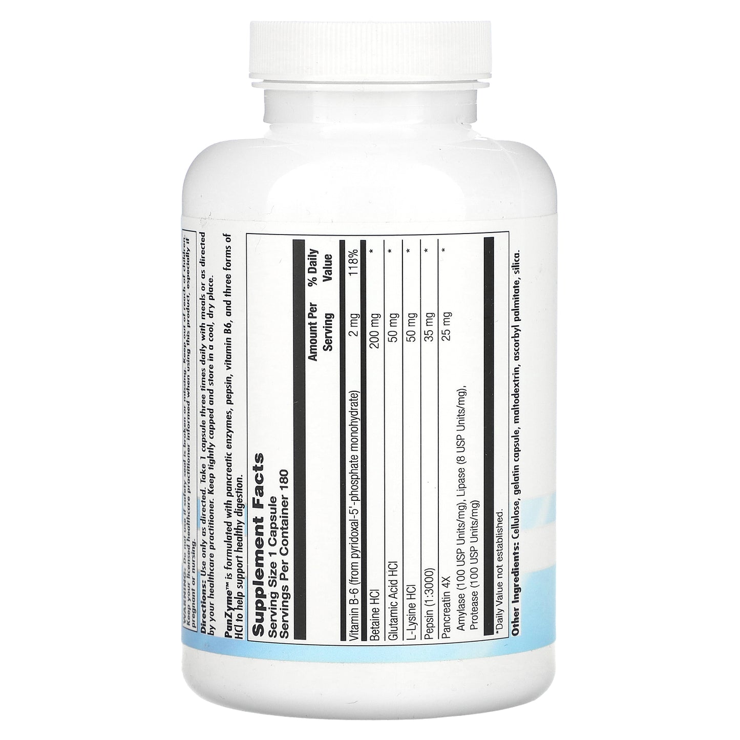 Nutra BioGenesis, PanZyme, 180 Capsules