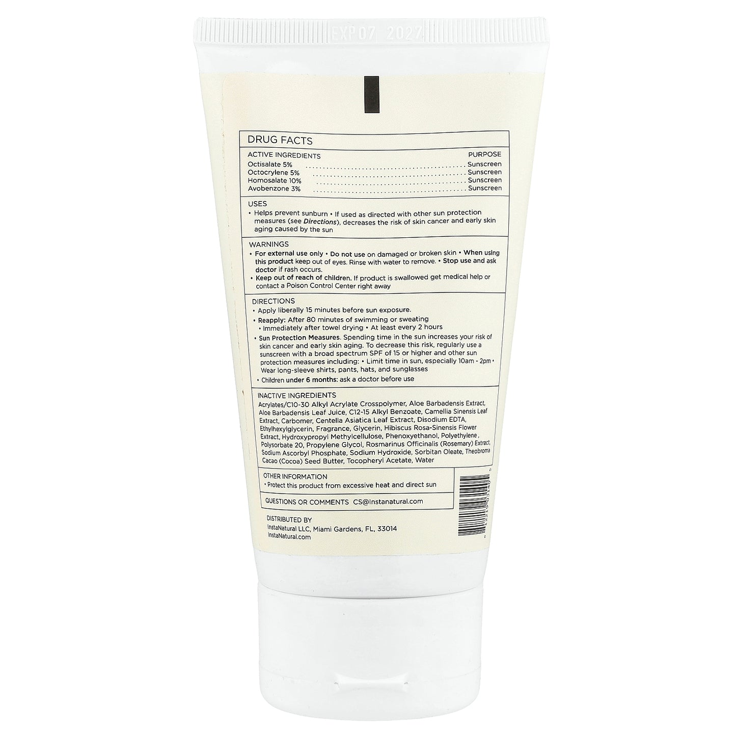 InstaNatural, Vitamin C SPF 50 Lotion, 5 fl oz