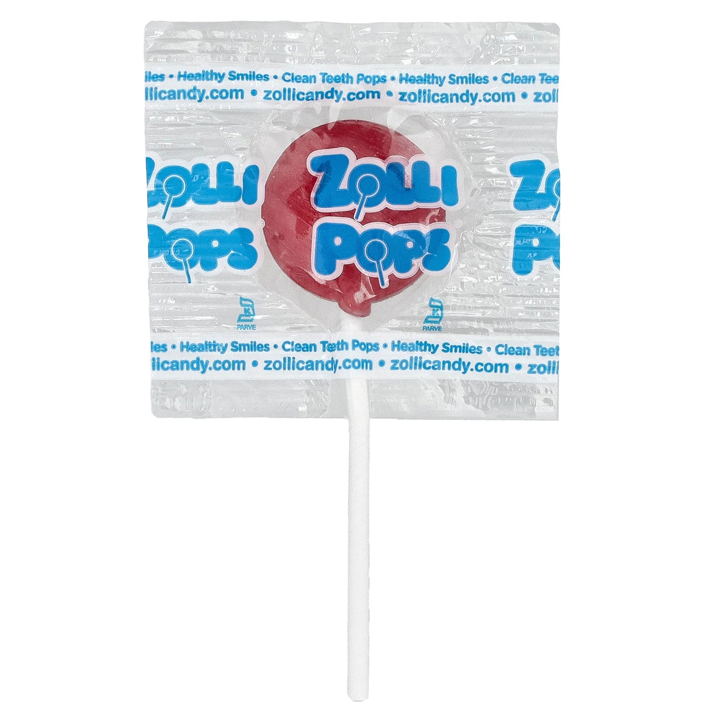 Zollipops, The Clean Teeth Pops®, Red Raspberry, 3.1 oz