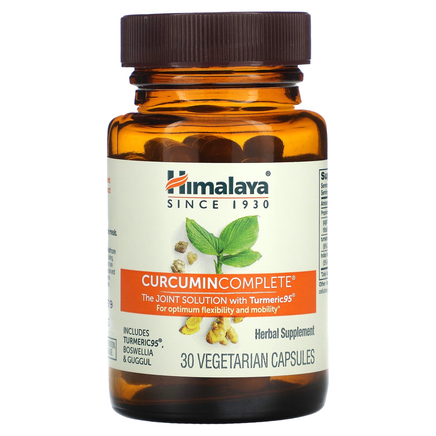 Himalaya, Curcumin Complete, 30 Vegetarian Capsules