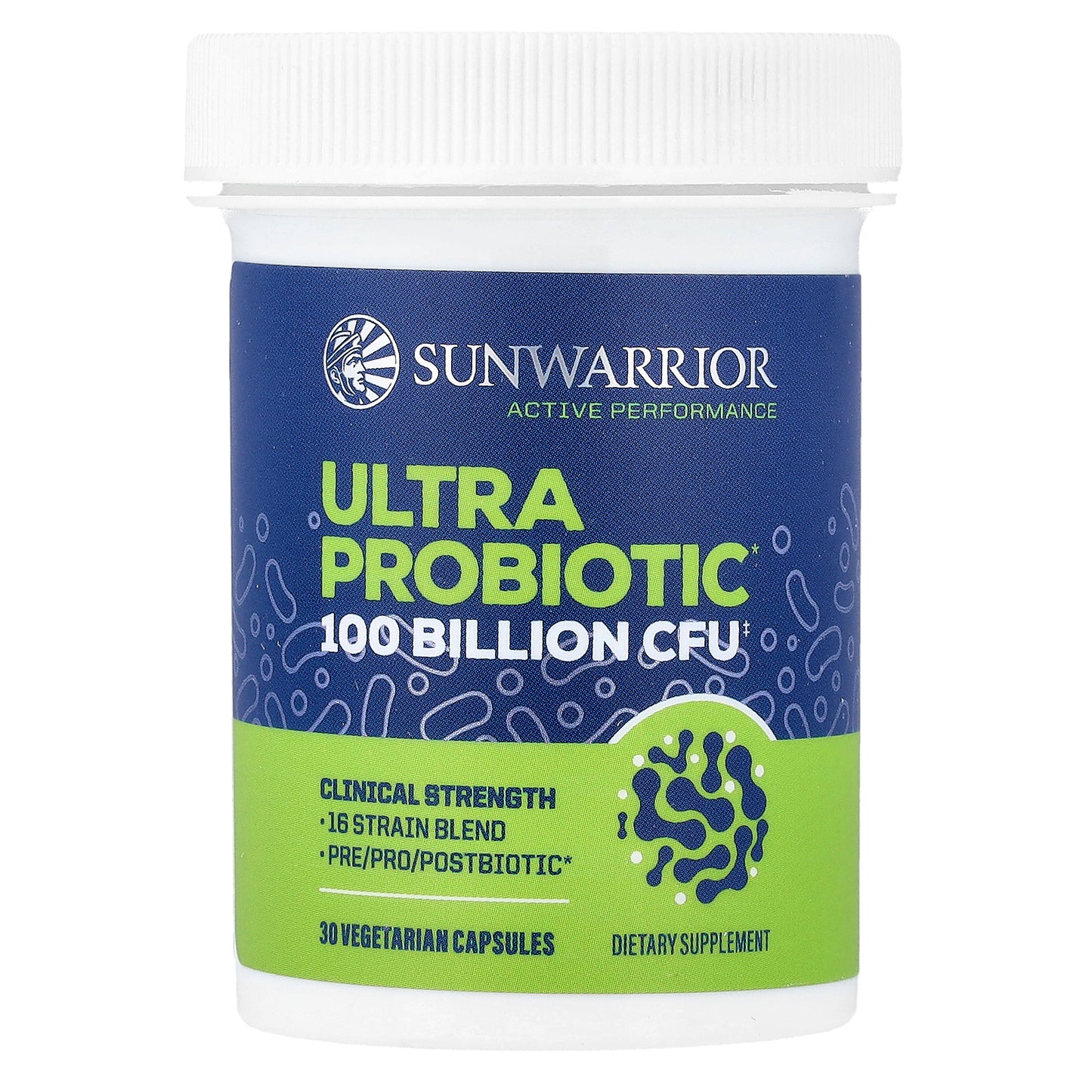Sunwarrior, Ultra Probiotic, 30 Vegetarian Capsules