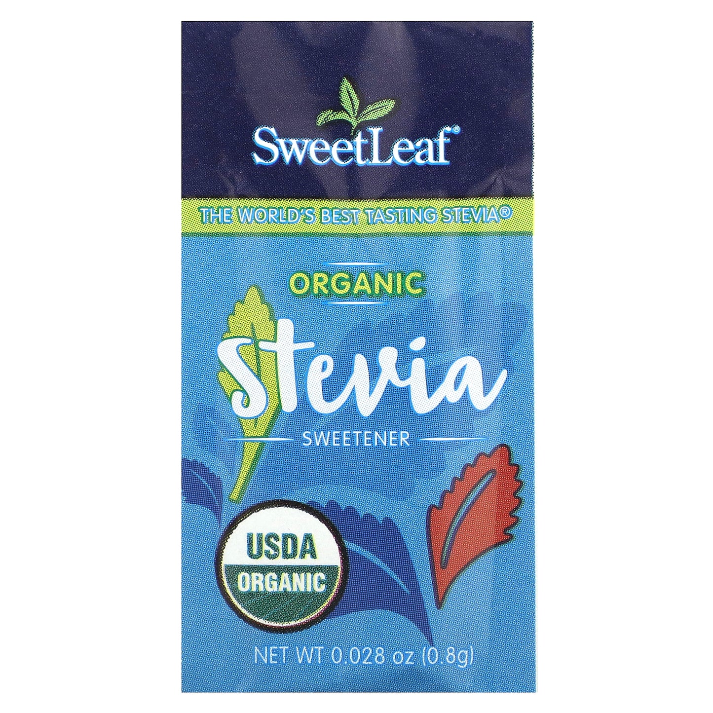 SweetLeaf Stevia, Organic Stevia Sweetener, 70 Packets, 2 oz (56.7 g)