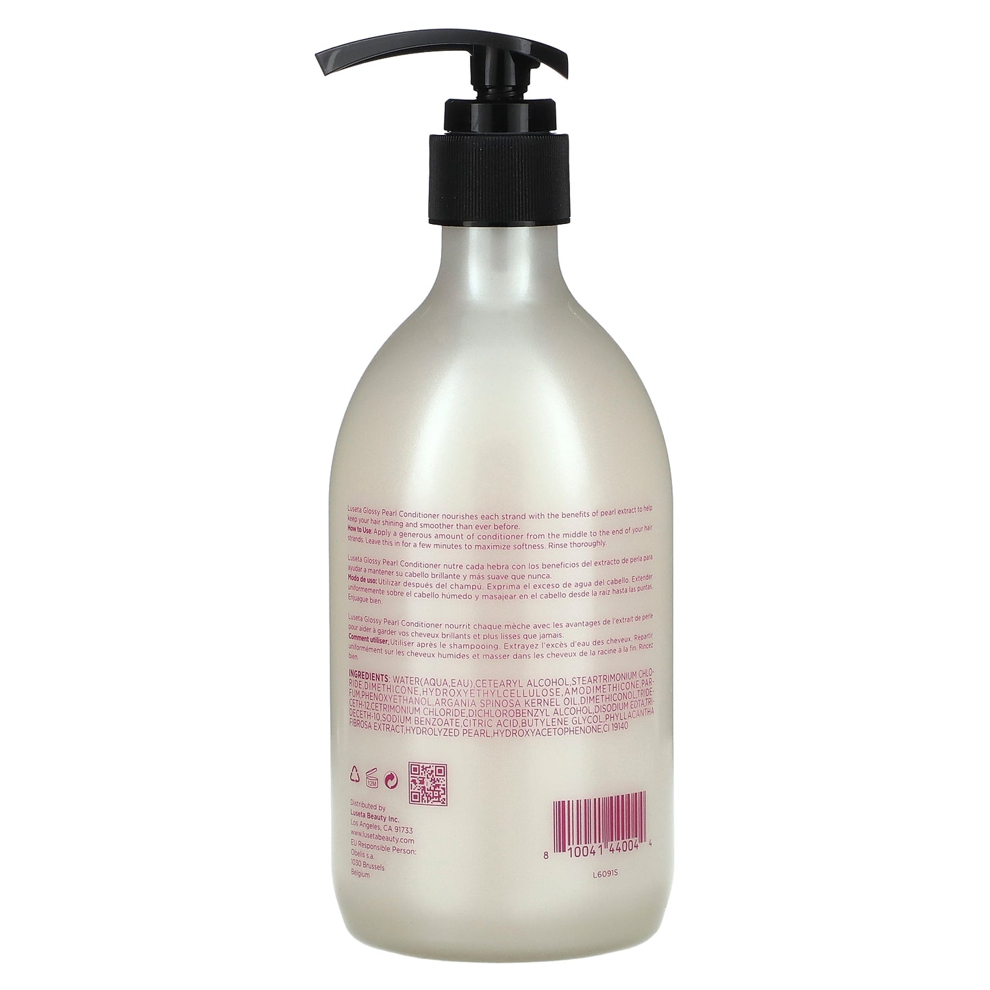 Luseta Beauty, Glossy Pearl Conditioner , 16.9 fl oz (500 ml)