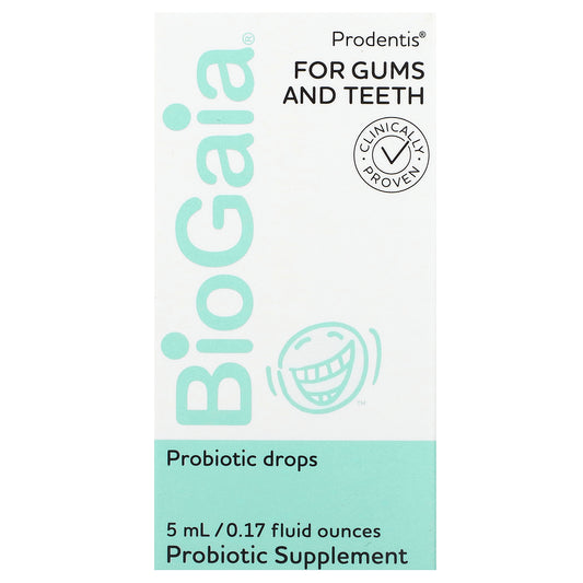 BioGaia, Probiotic Drops, For Gums and Teeth, 0.17 fl oz (5 ml)