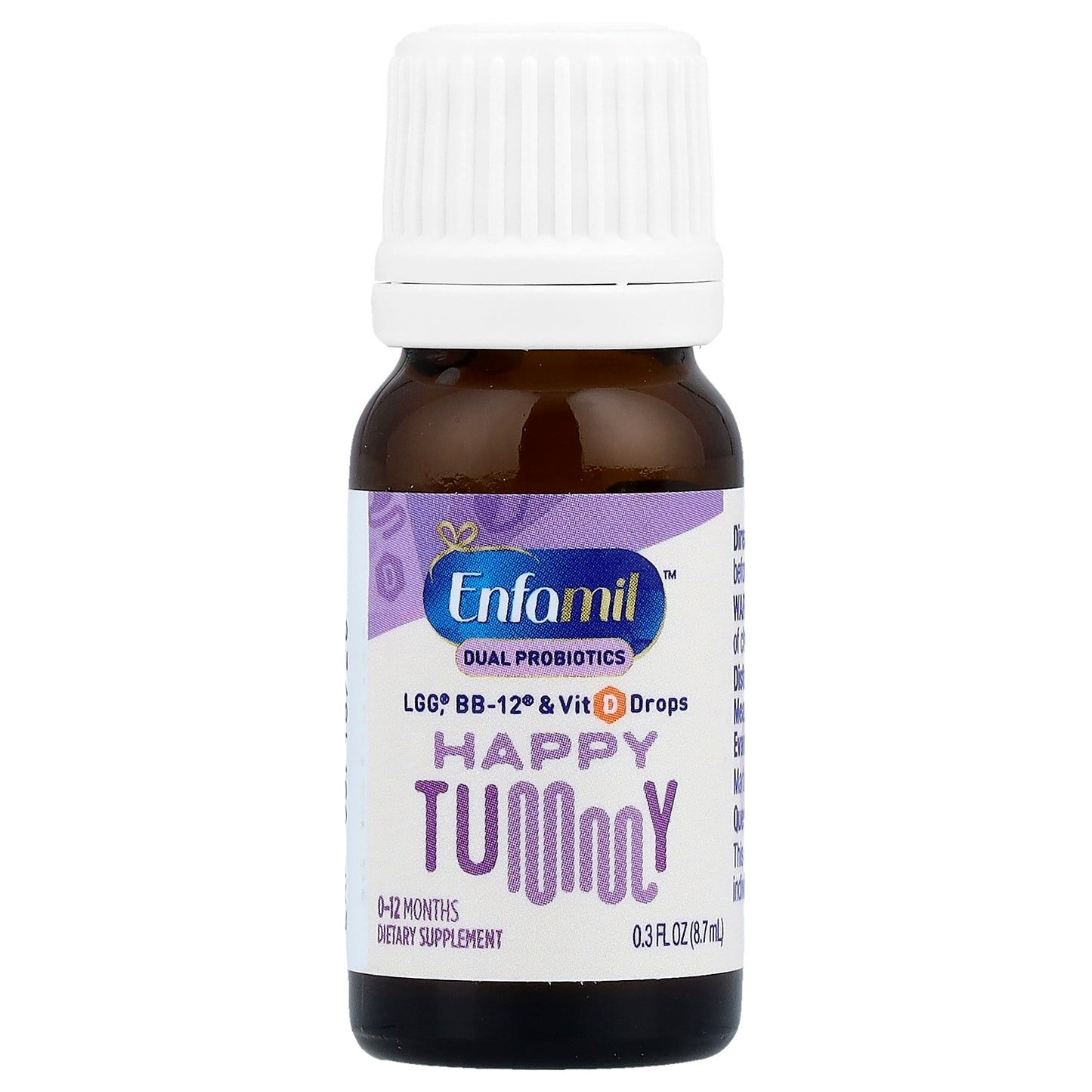 Enfamil, Happy Tummy, 0-12 Months, 0.3 fl oz (8.7 ml)