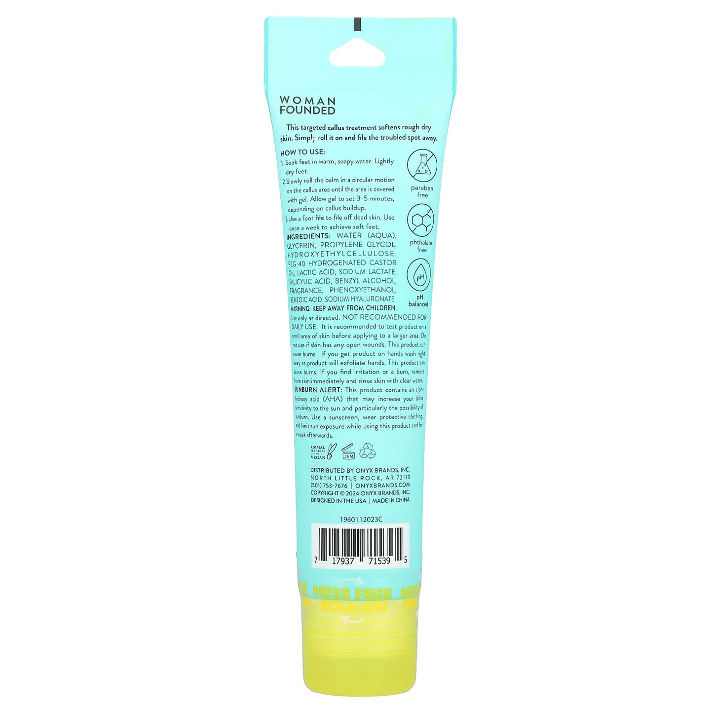 Onyx Professional, Callus Fix, Callus & Corn Removing Gel, 3.5 fl oz (103 ml)