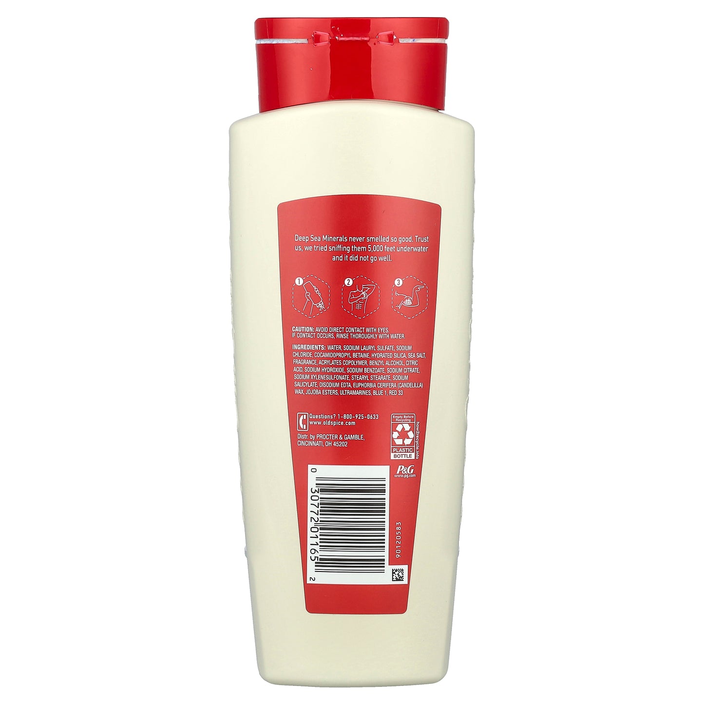 Old Spice, Body Wash, Deep Cleanse with Deep Sea Minerals, 18 fl oz (532 ml)