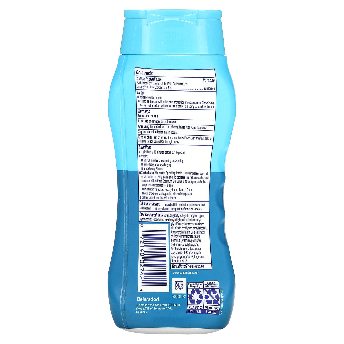 Coppertone, Kids, Sunscreen Lotion, SPF 70, 8 fl oz (237 ml)