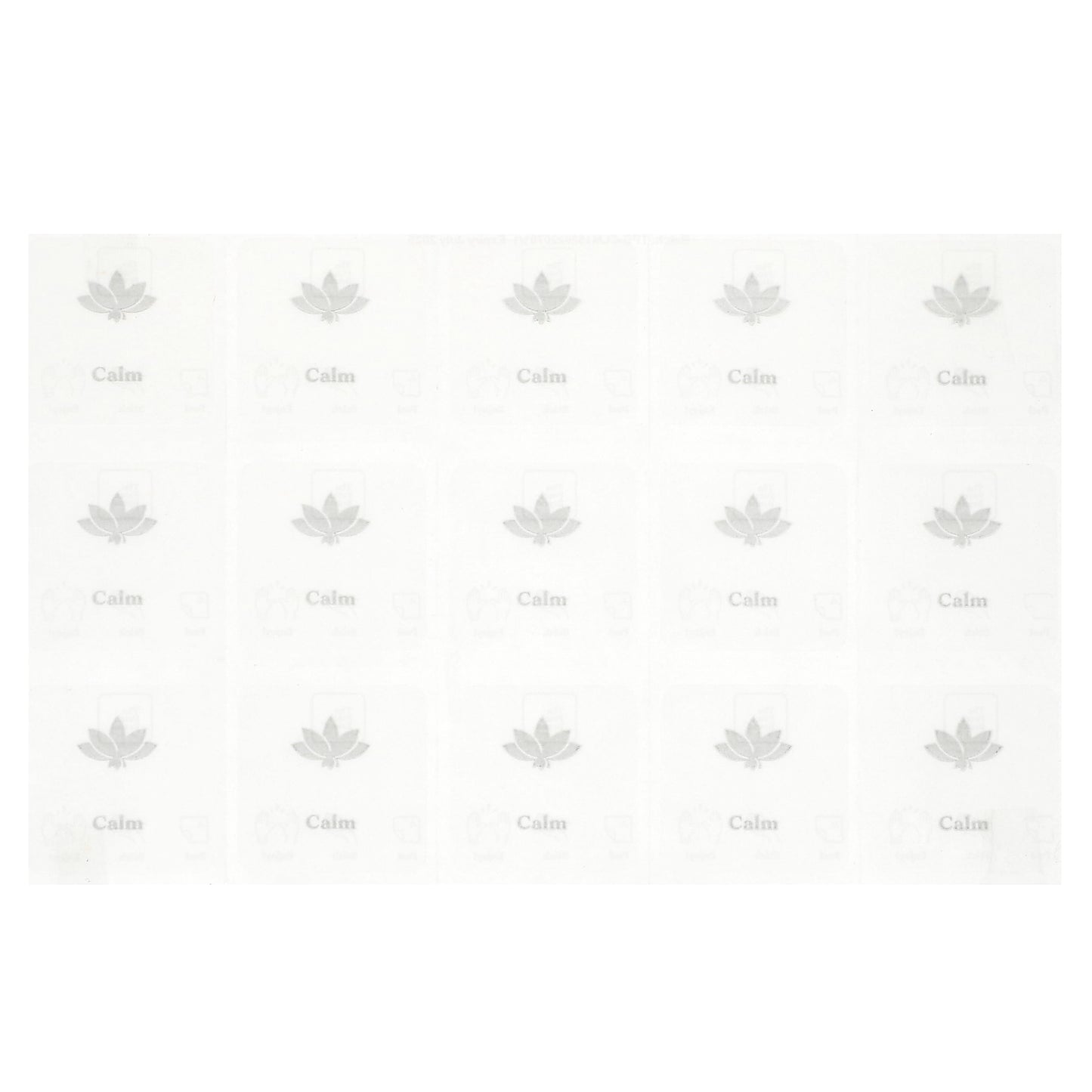 The Patch Brand, Calm Patch, 15 Clear Patches