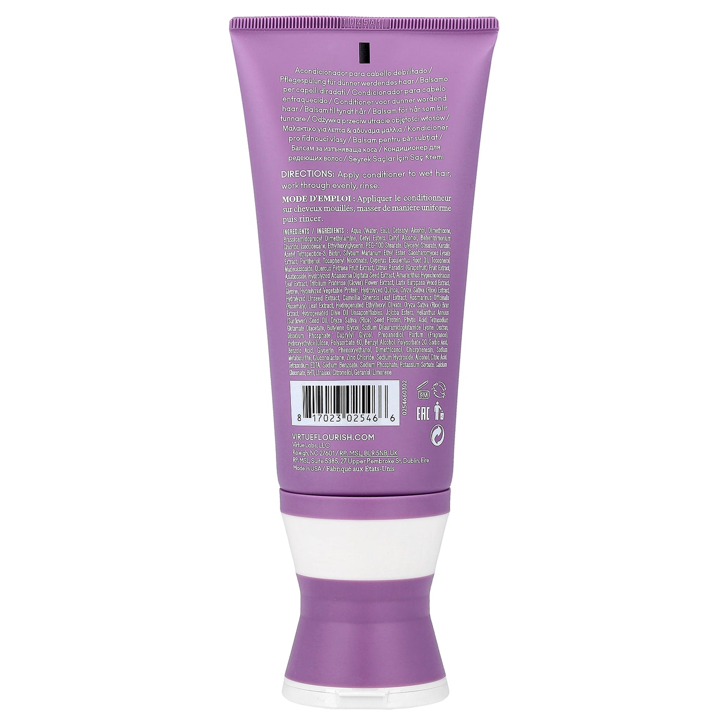 Virtue Labs, Flourish Conditioner, For Thinning Hair, 6.7 fl oz (200 ml)