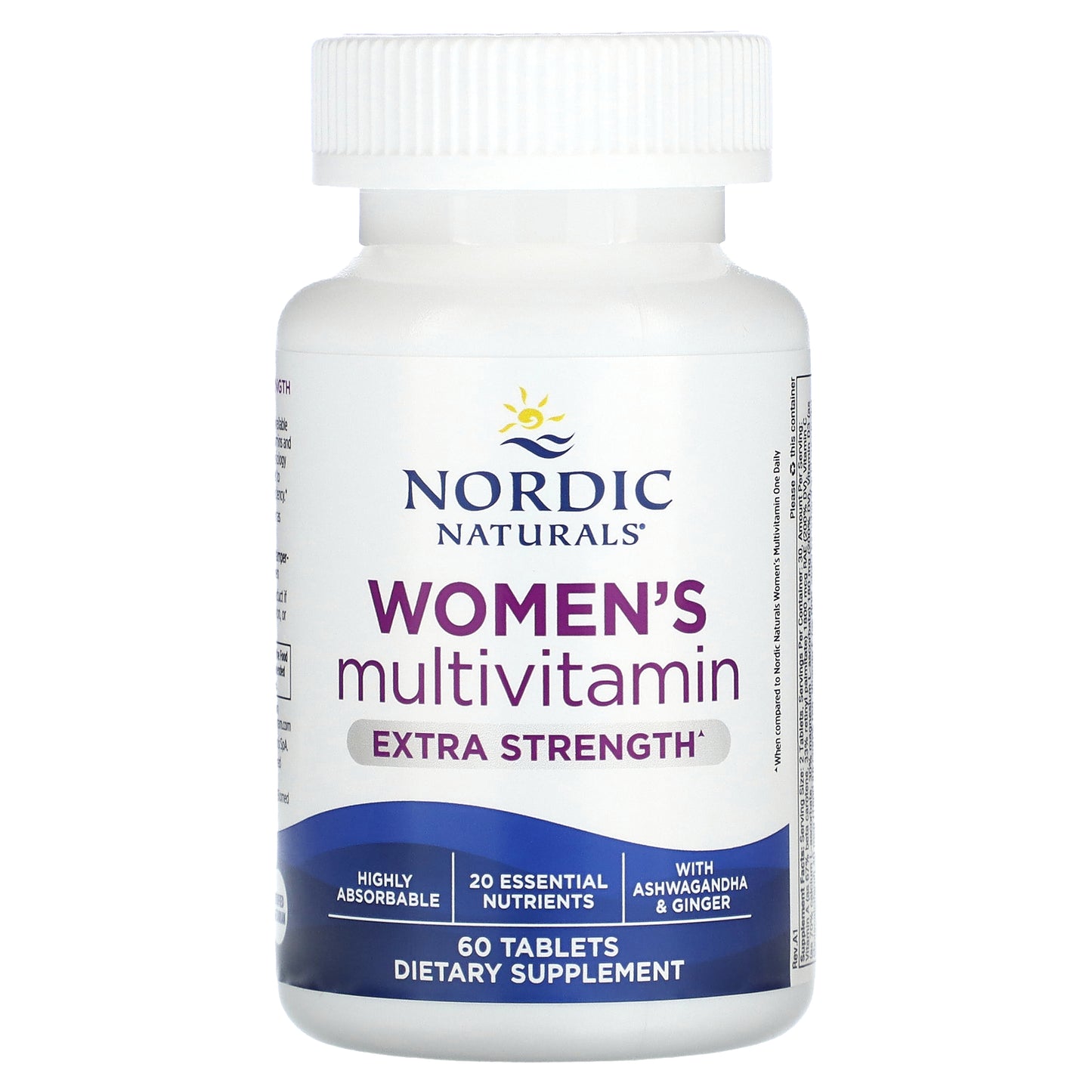 Nordic Naturals, Women's Multivitamin, 60 Tablets