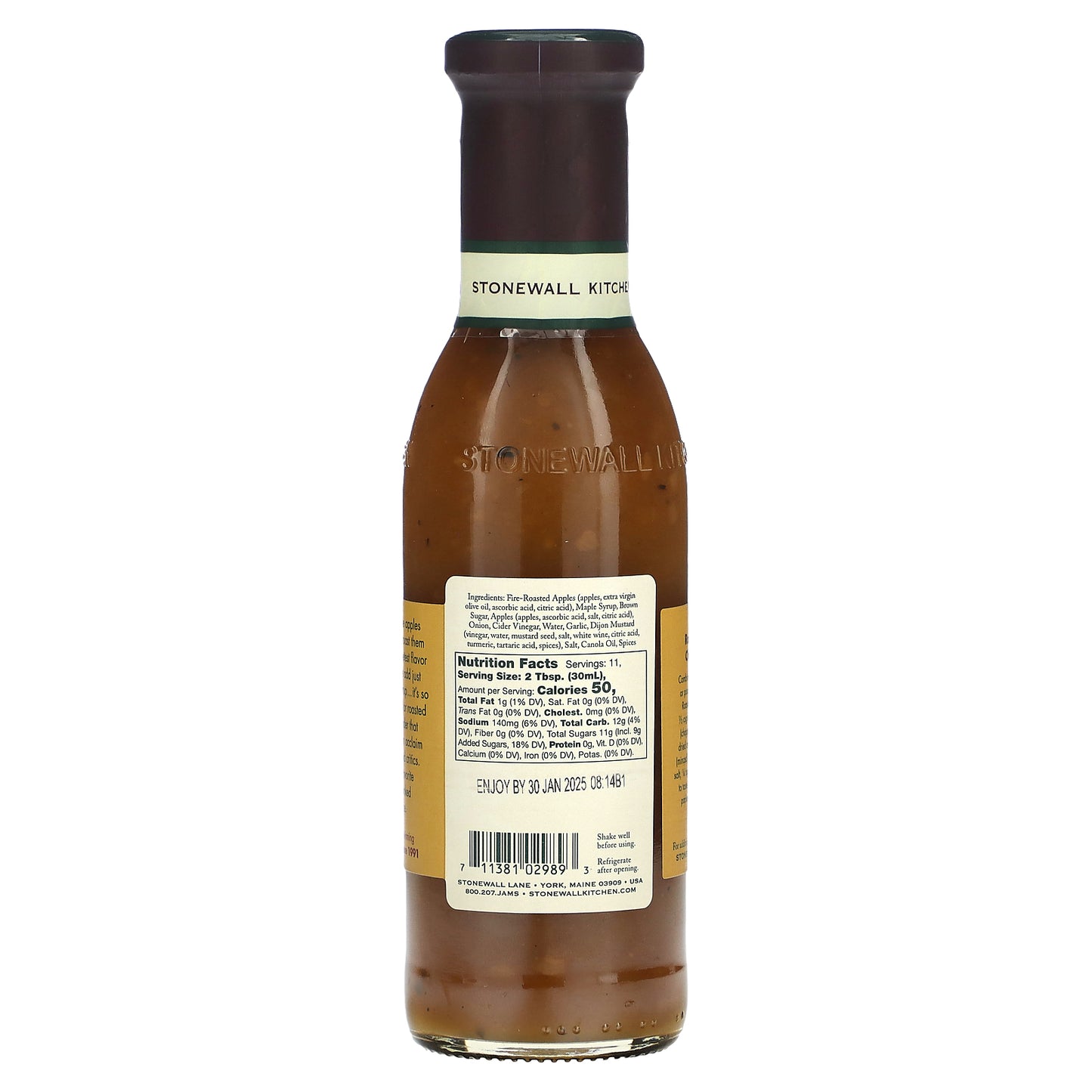 Stonewall Kitchen, Roasted Apple Grille Sauce , 11 fl oz (330 ml)