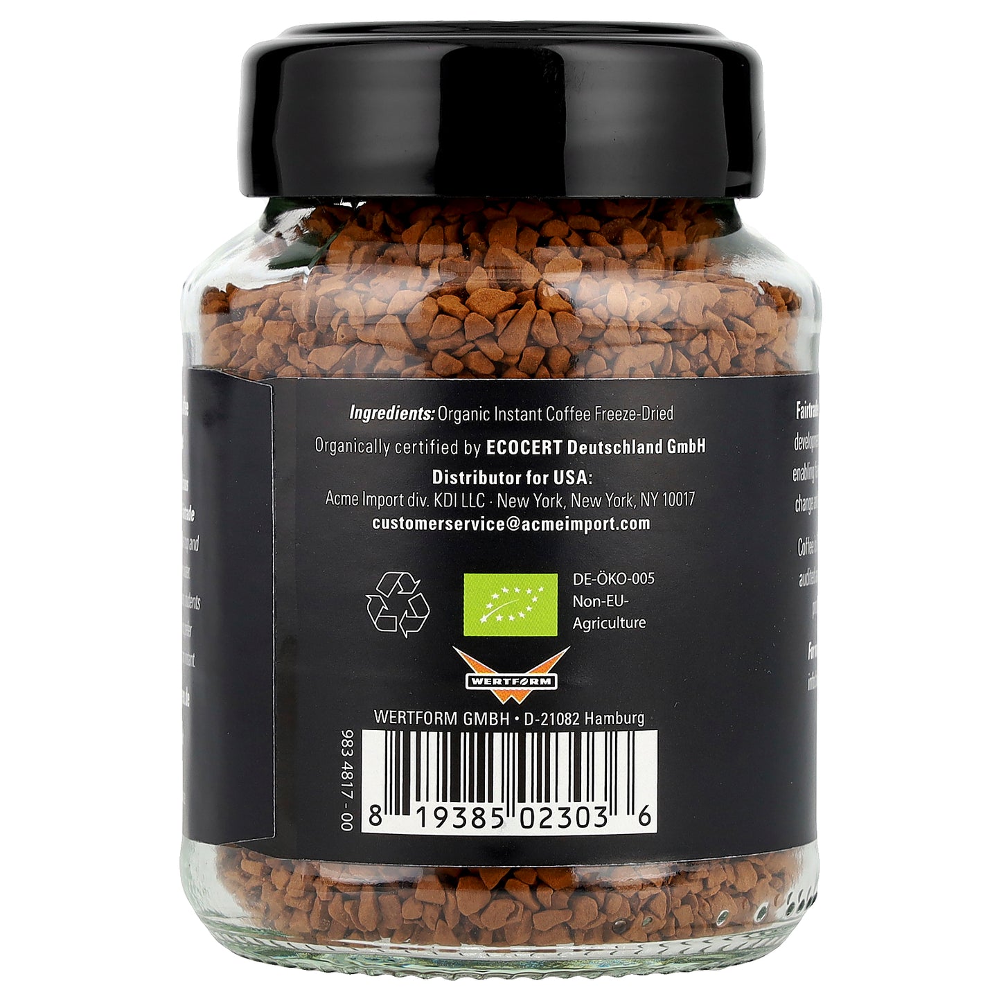 Mount Hagen, Organic Instant Espresso, 1.76 oz (50 g)