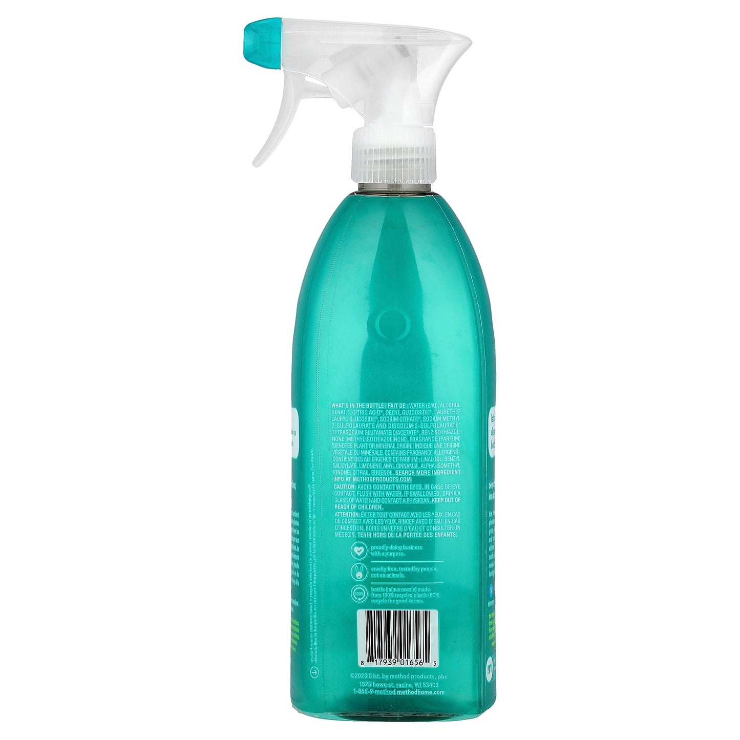 Method, Foaming Tub + Tile Cleaner, Eucalyptus Mint, 28 fl oz (828 ml)