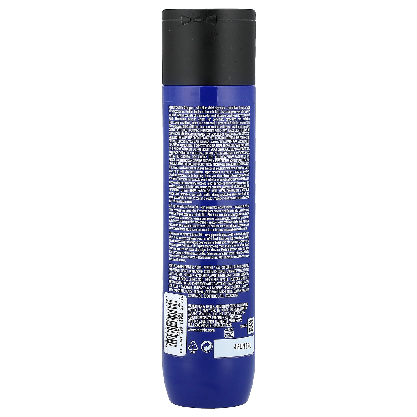 Matrix, Total Results™, Brass Off Color Obsessed Shampoo, 10.1 fl oz (300 ml)
