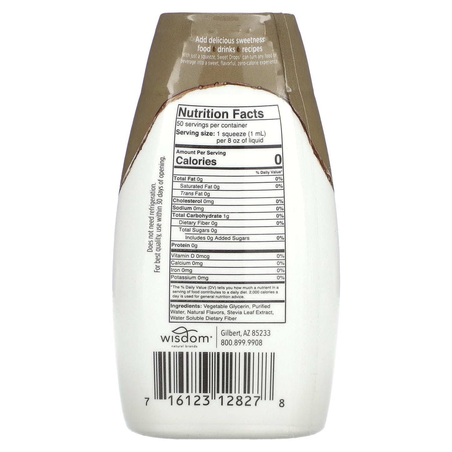 SweetLeaf Stevia, Sweet Drops, Coconut, 1.7 fl oz (50 ml)