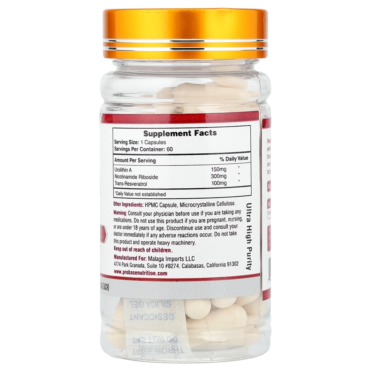 Probase Nutrition, Urolithin A, 60 Capsules