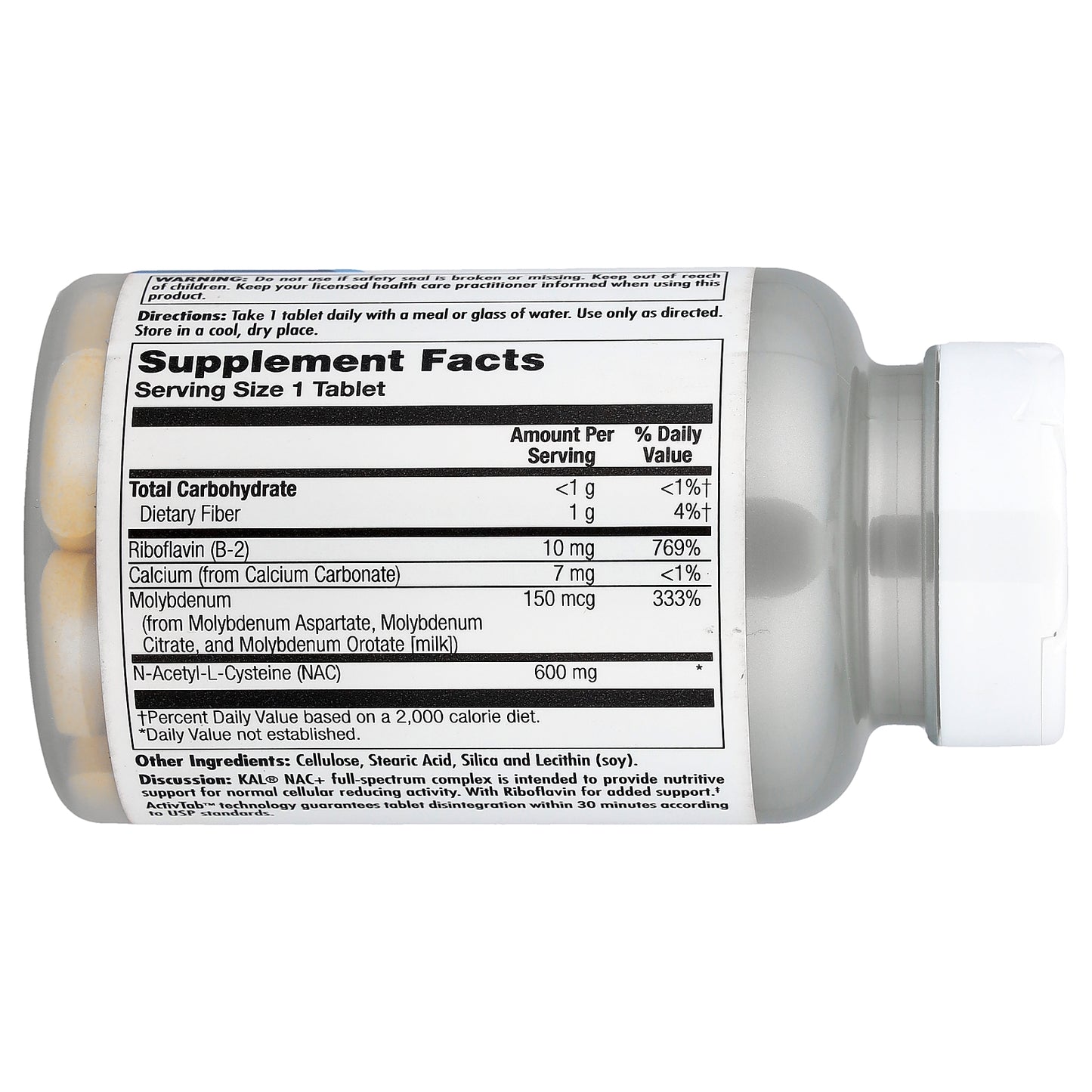 KAL, NAC+, 60 Tablets