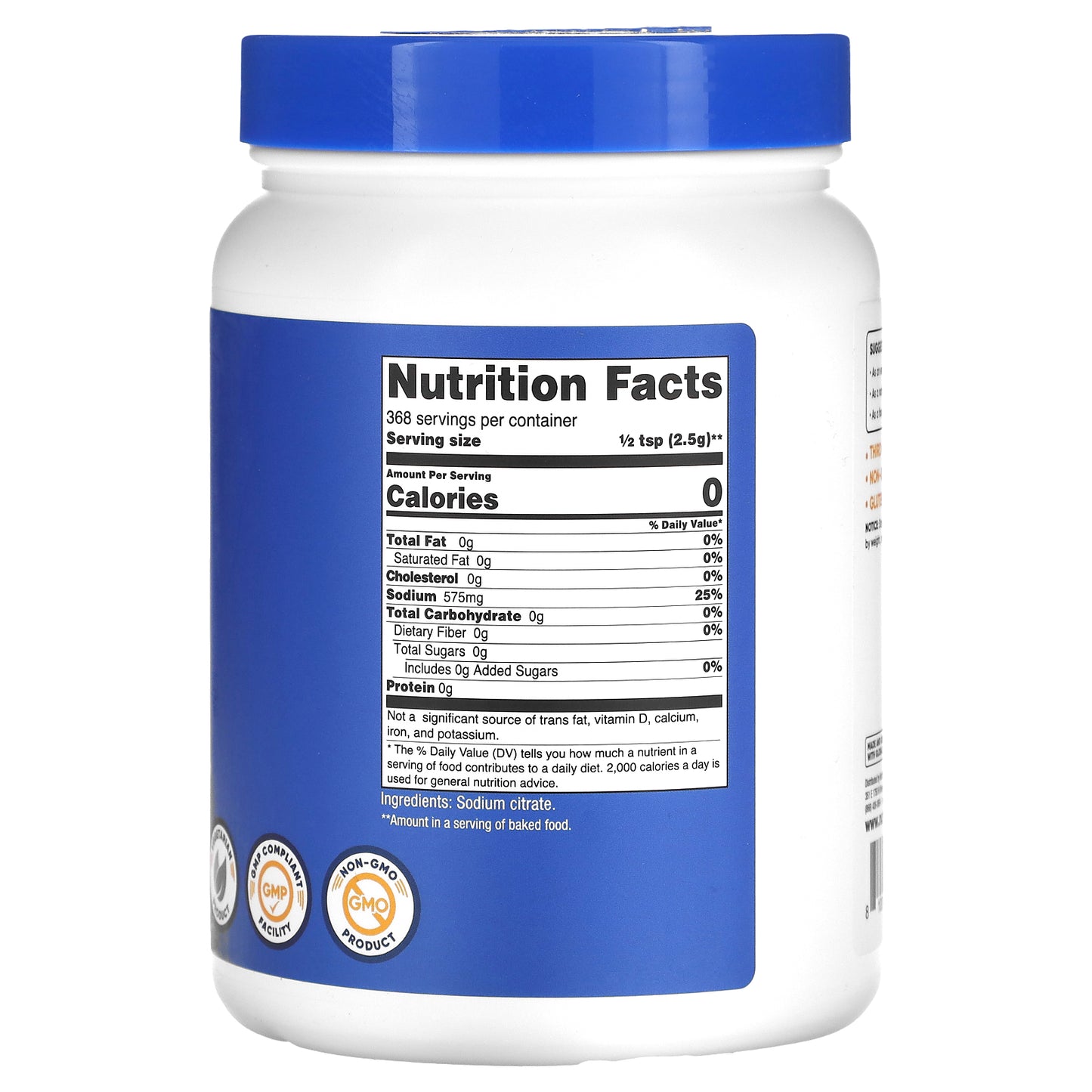 Nutricost, Sodium Citrate , 32 oz (907 g)