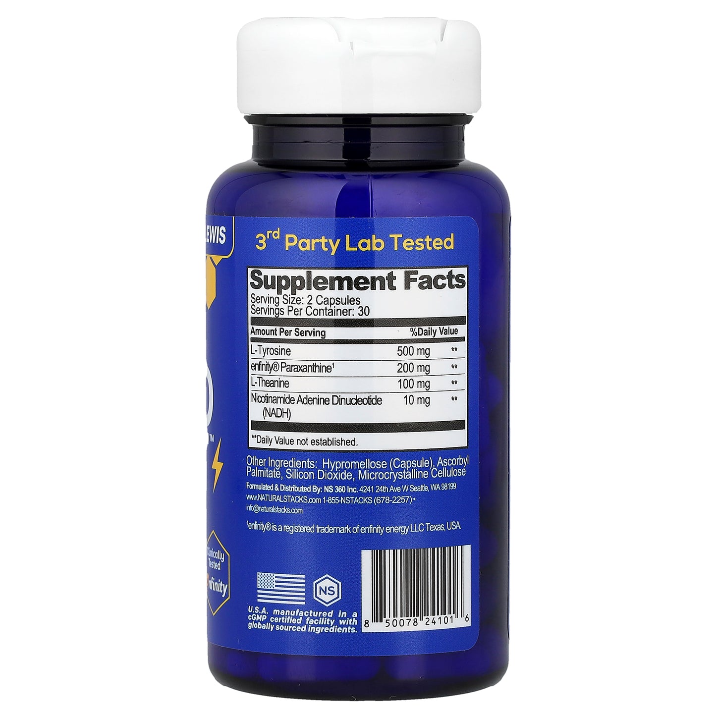 Natural Stacks, Neuro Alert™, 60 Vegan Capsules