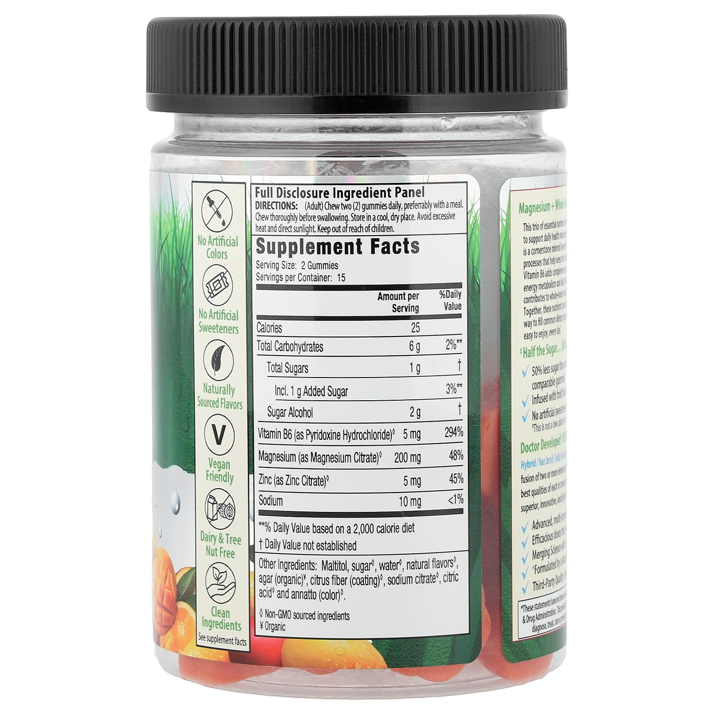 Irwin Naturals, Magnesium + Whole-Body Balance Gummies, Mango Orange, 30 Gummies