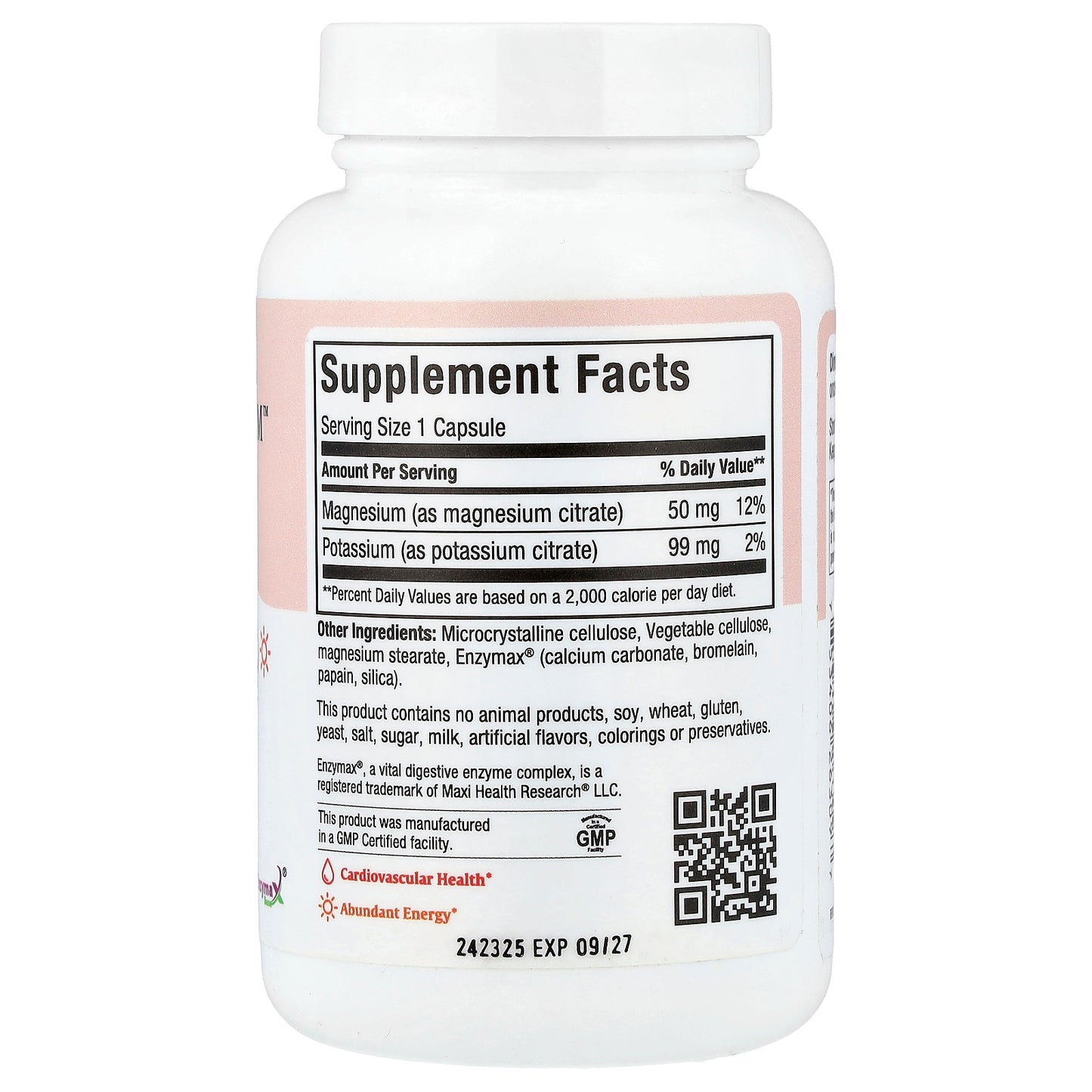 Maxi Health, Maxi Potassium Magnesium™, 90 Maxicaps