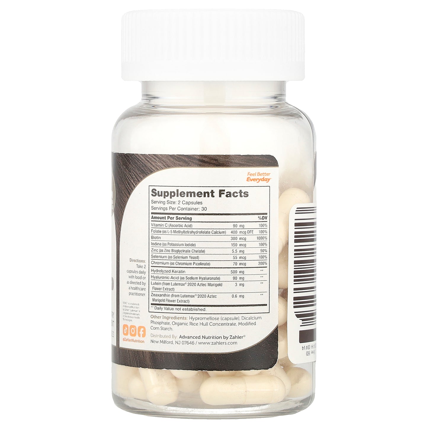 Zahler, Shine™, 60 Capsules