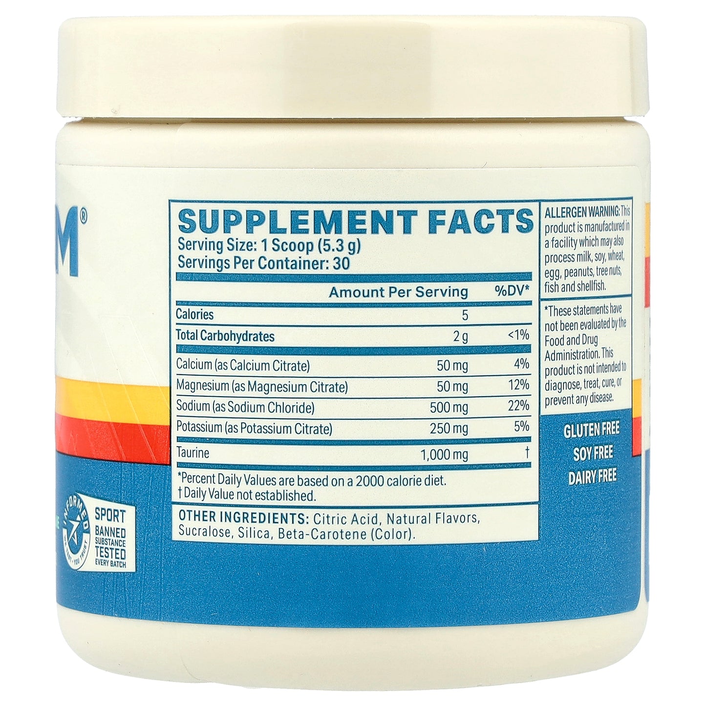 Podium Nutrition, Salt + Electrolytes, Tropical Lime, 5.61 oz (159 g)